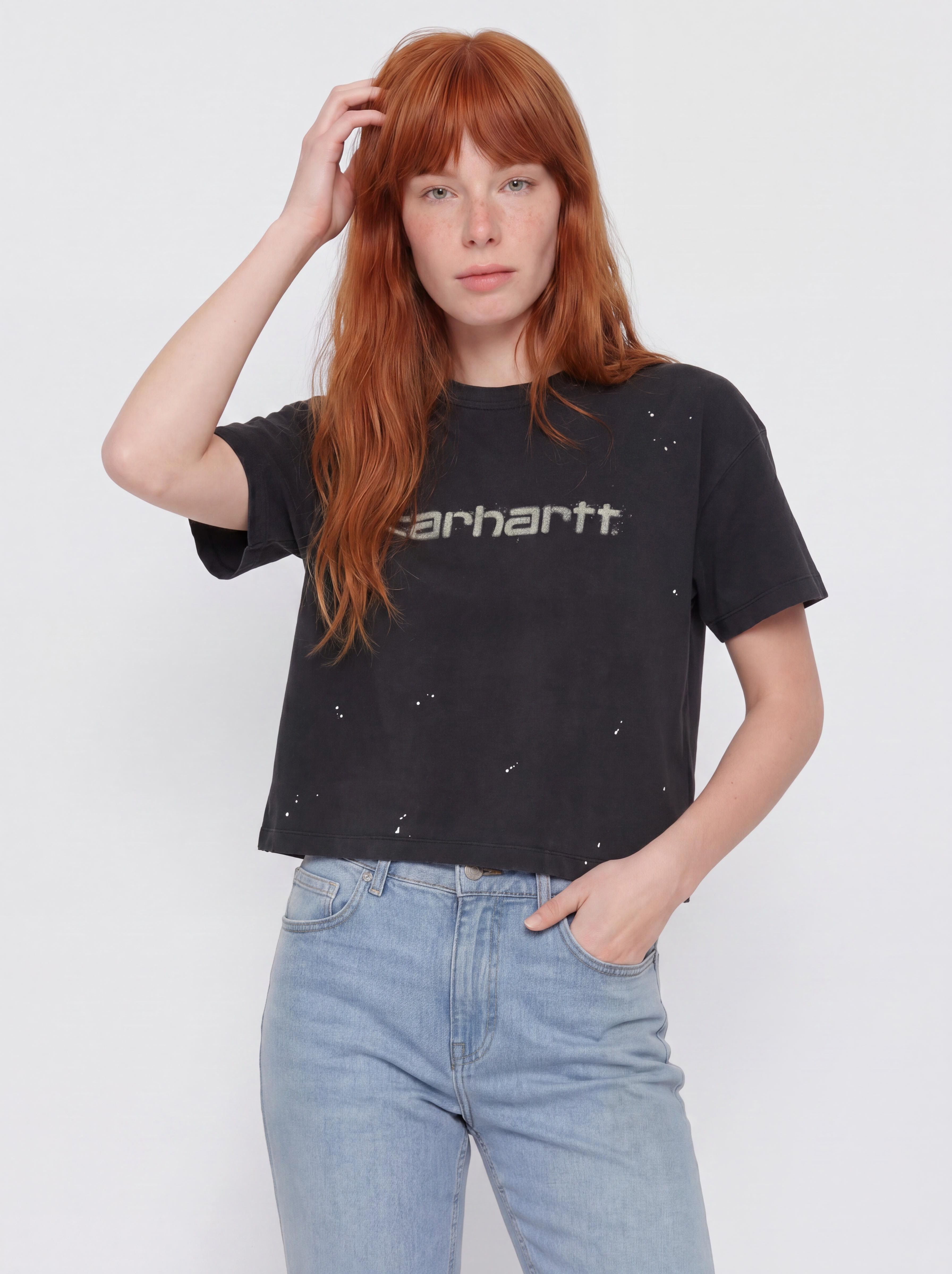 T-shirt Carhartt WIP Painter Wmn (black)