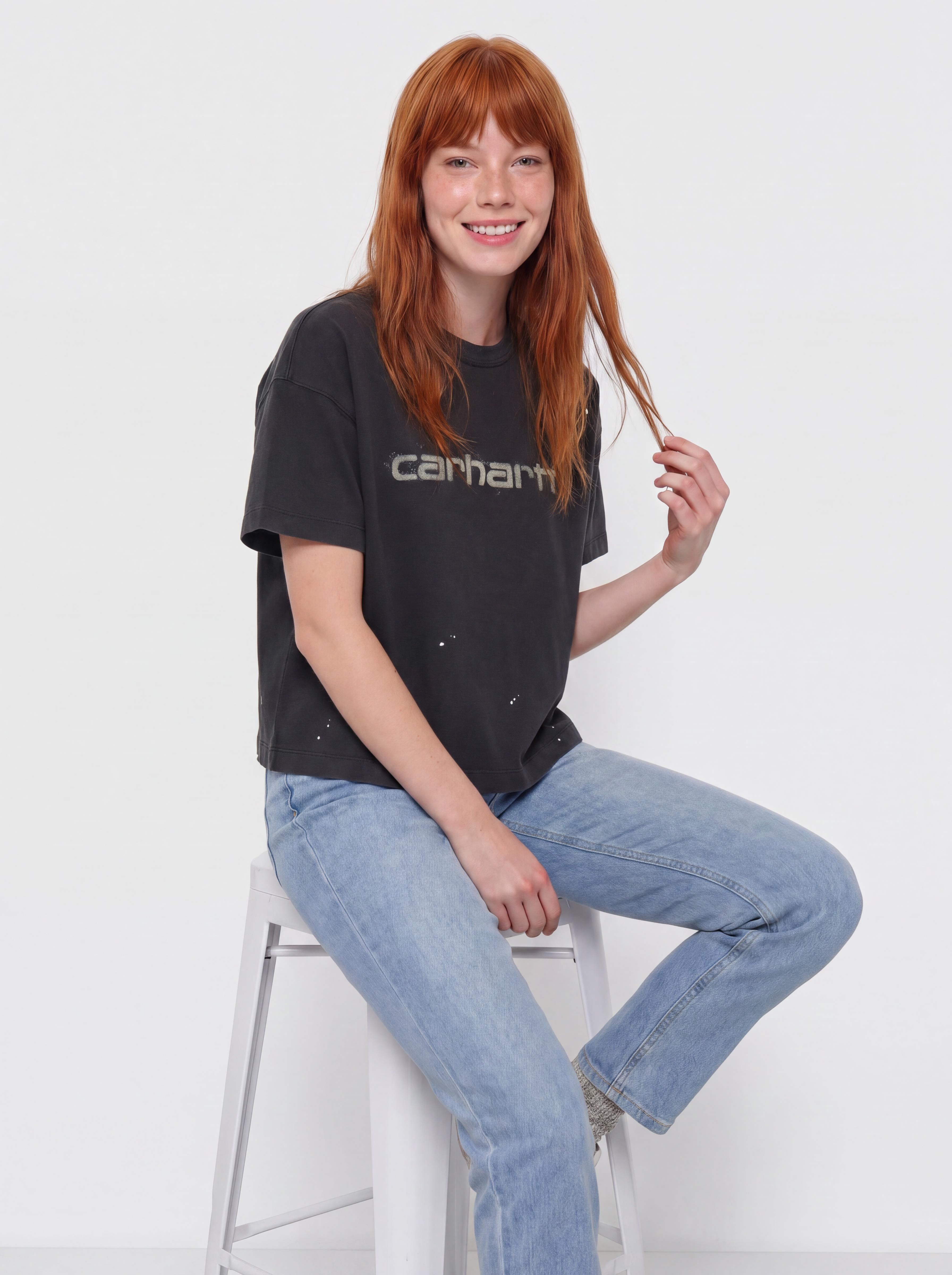 T-shirt Carhartt WIP Painter Wmn (black)