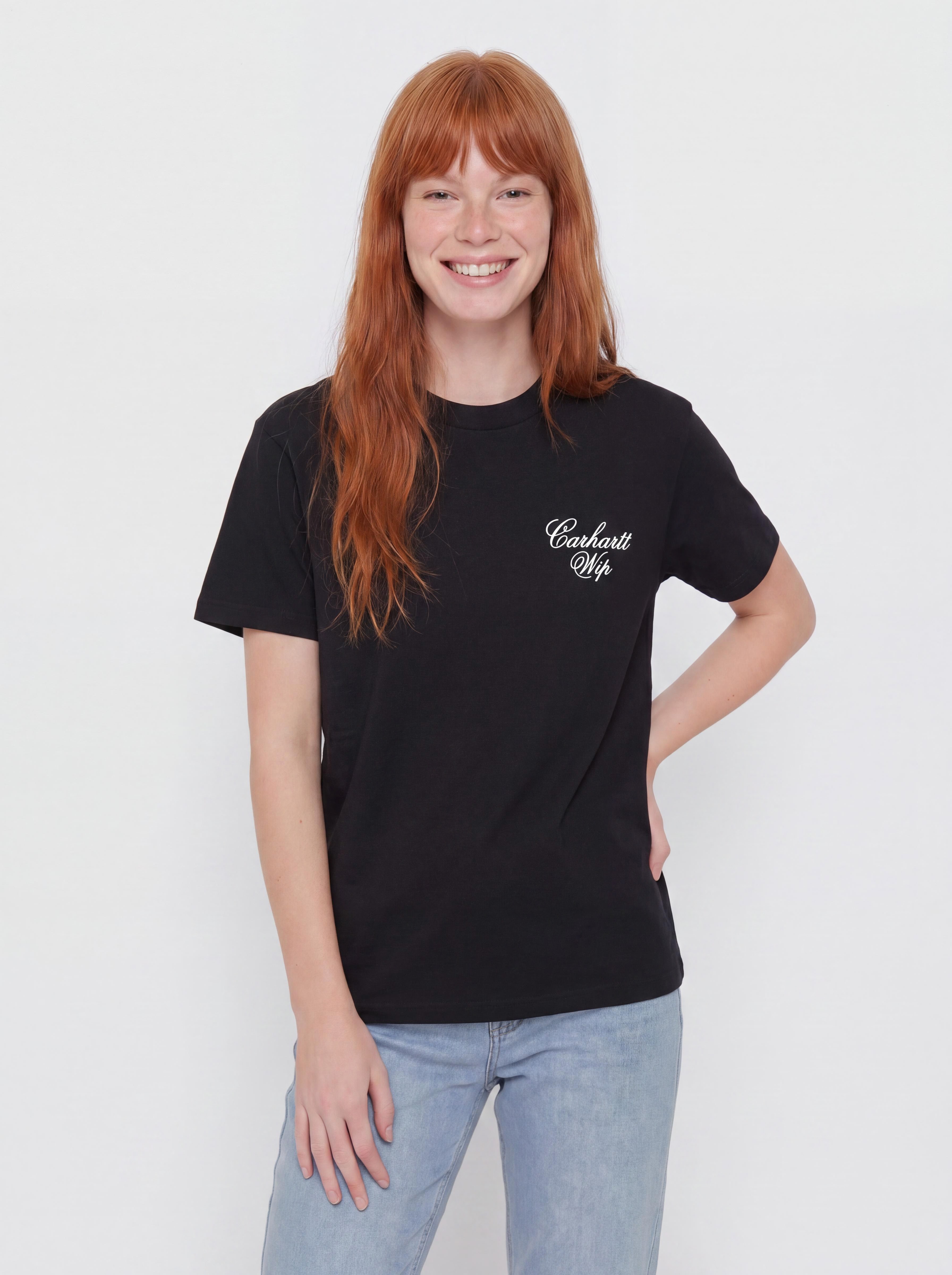 T-shirt Carhartt WIP Gracious Wmn (black)