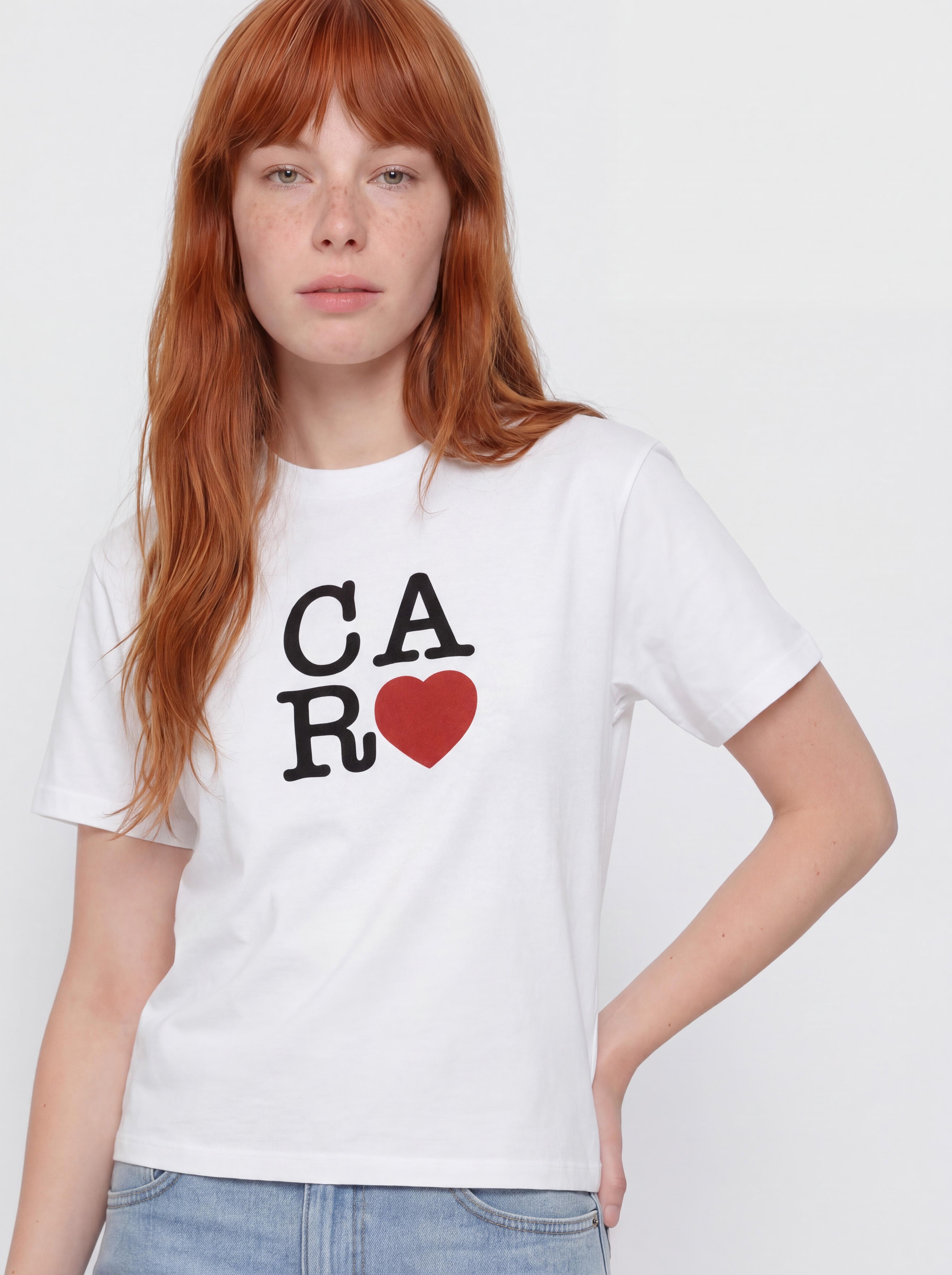 T-shirt Carhartt WIP I Hartt Wmn (white)