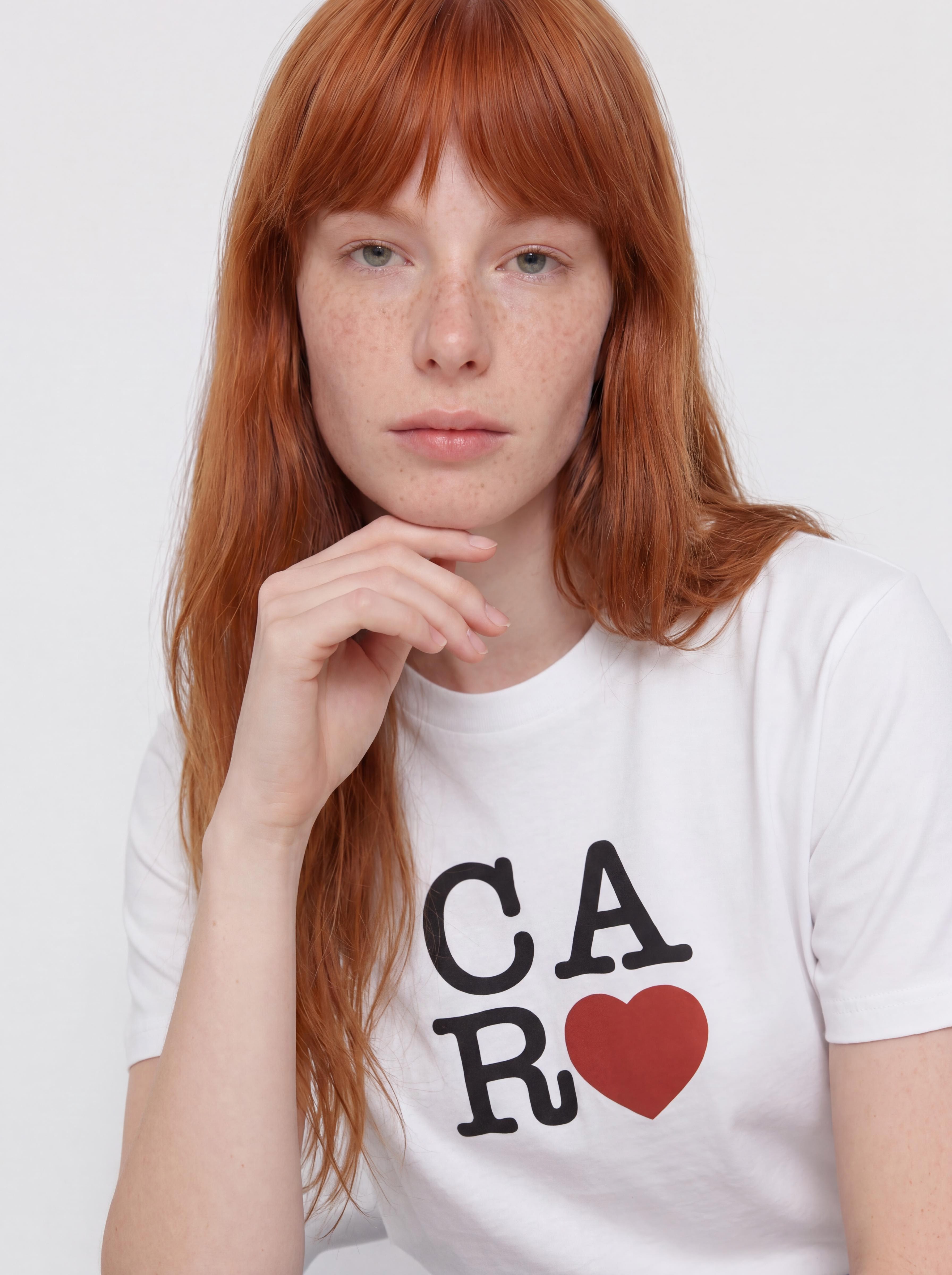 T-shirt Carhartt WIP I Hartt Wmn (white)