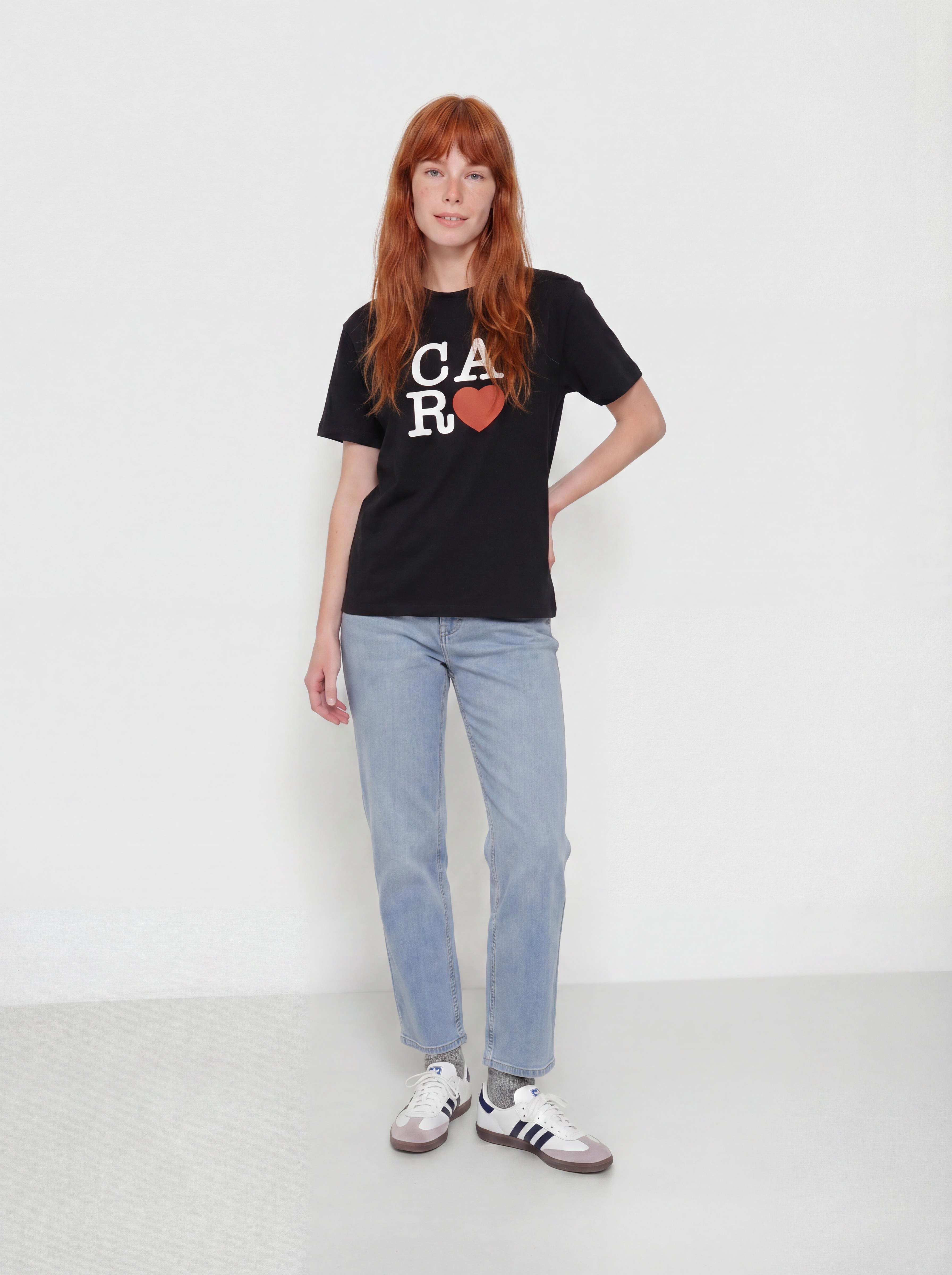 T-shirt Carhartt WIP I Hartt Wmn (black)