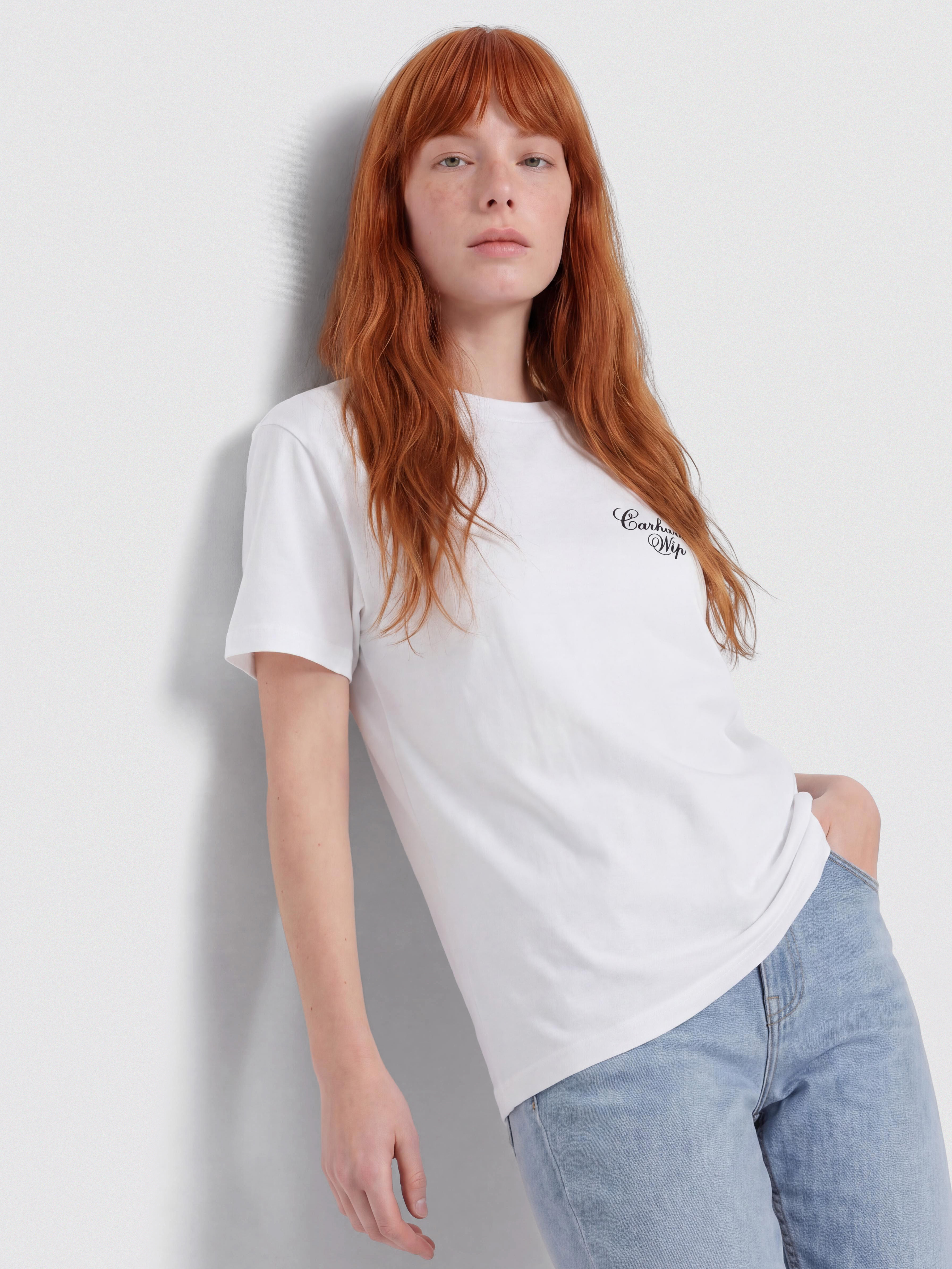 T-shirt Carhartt WIP Gracious Wmn (white)