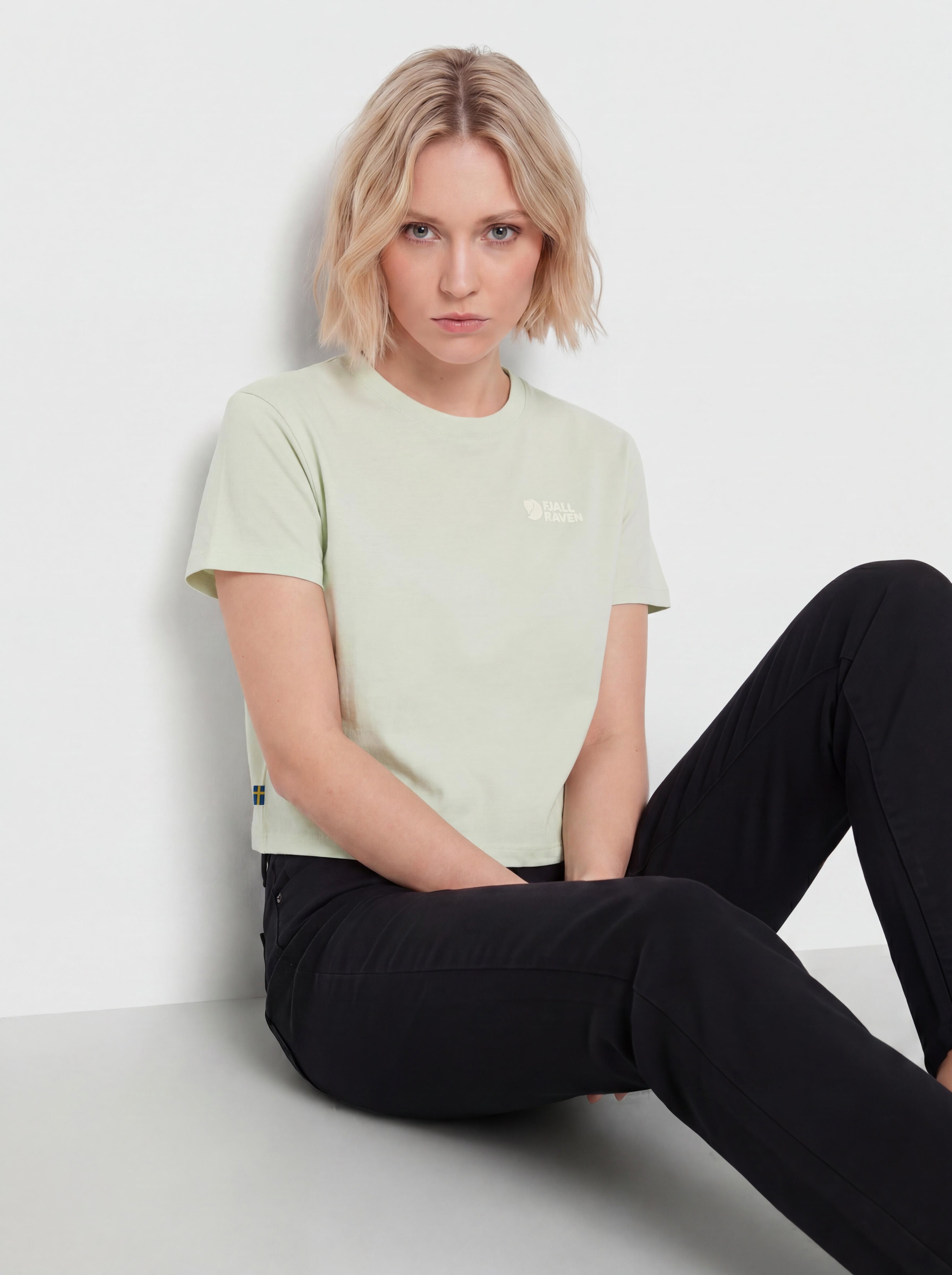 T-shirt Fjallraven Forest Walk Wmn (soft jade)