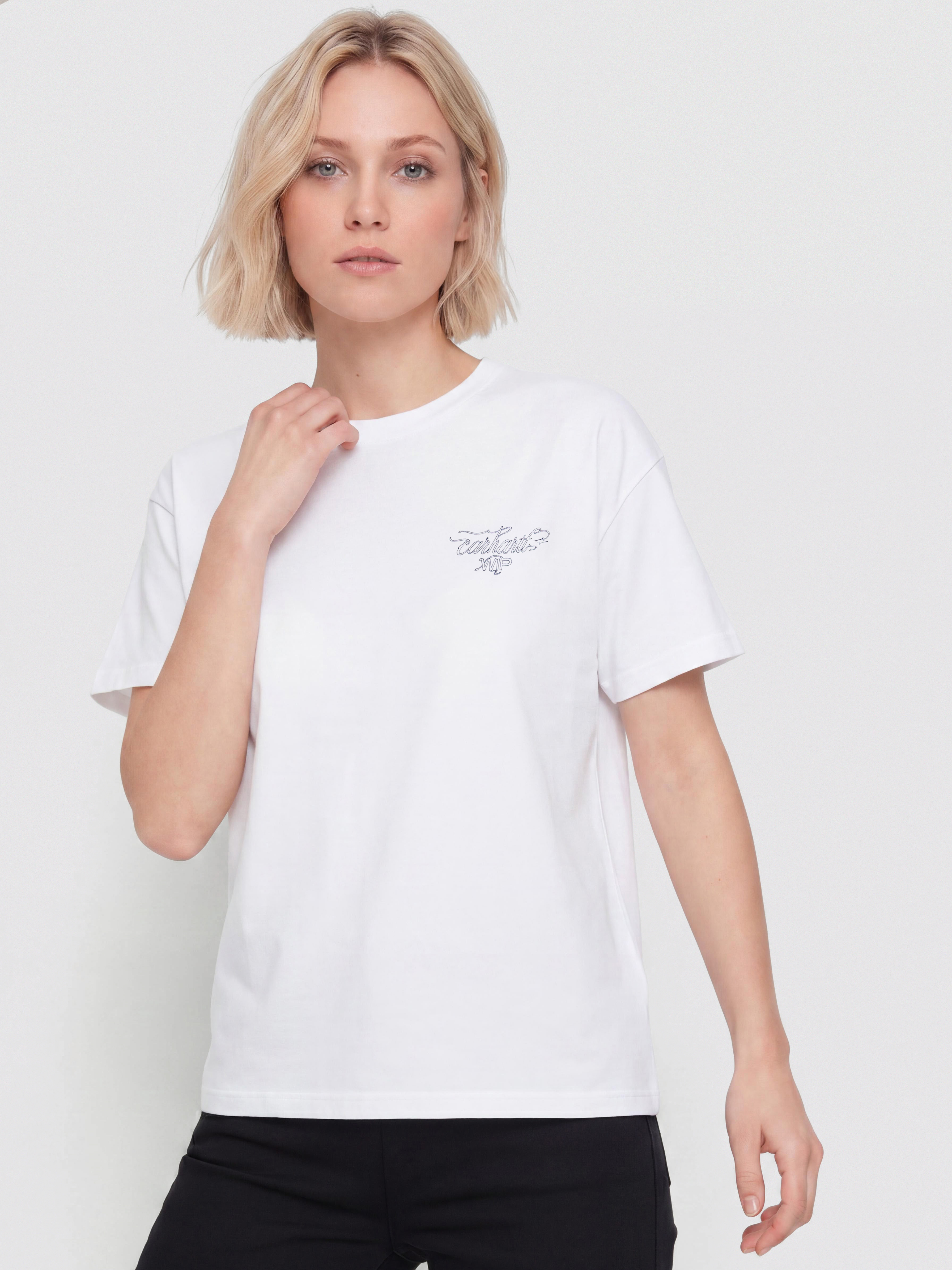T-shirt Carhartt WIP Julia Klenovsky Wmn (white)
