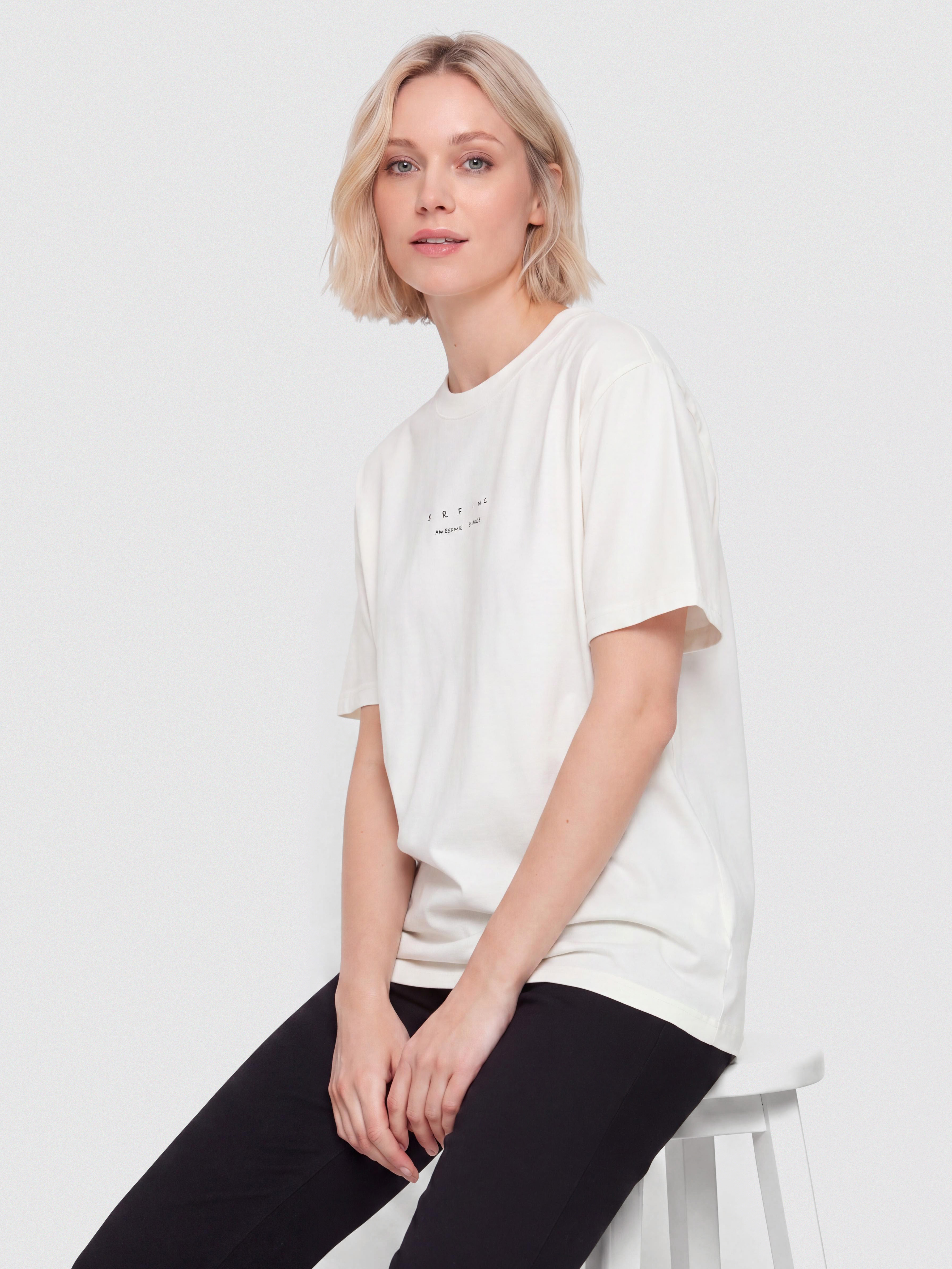 T-shirt Surf Inc Friends (vintage white)