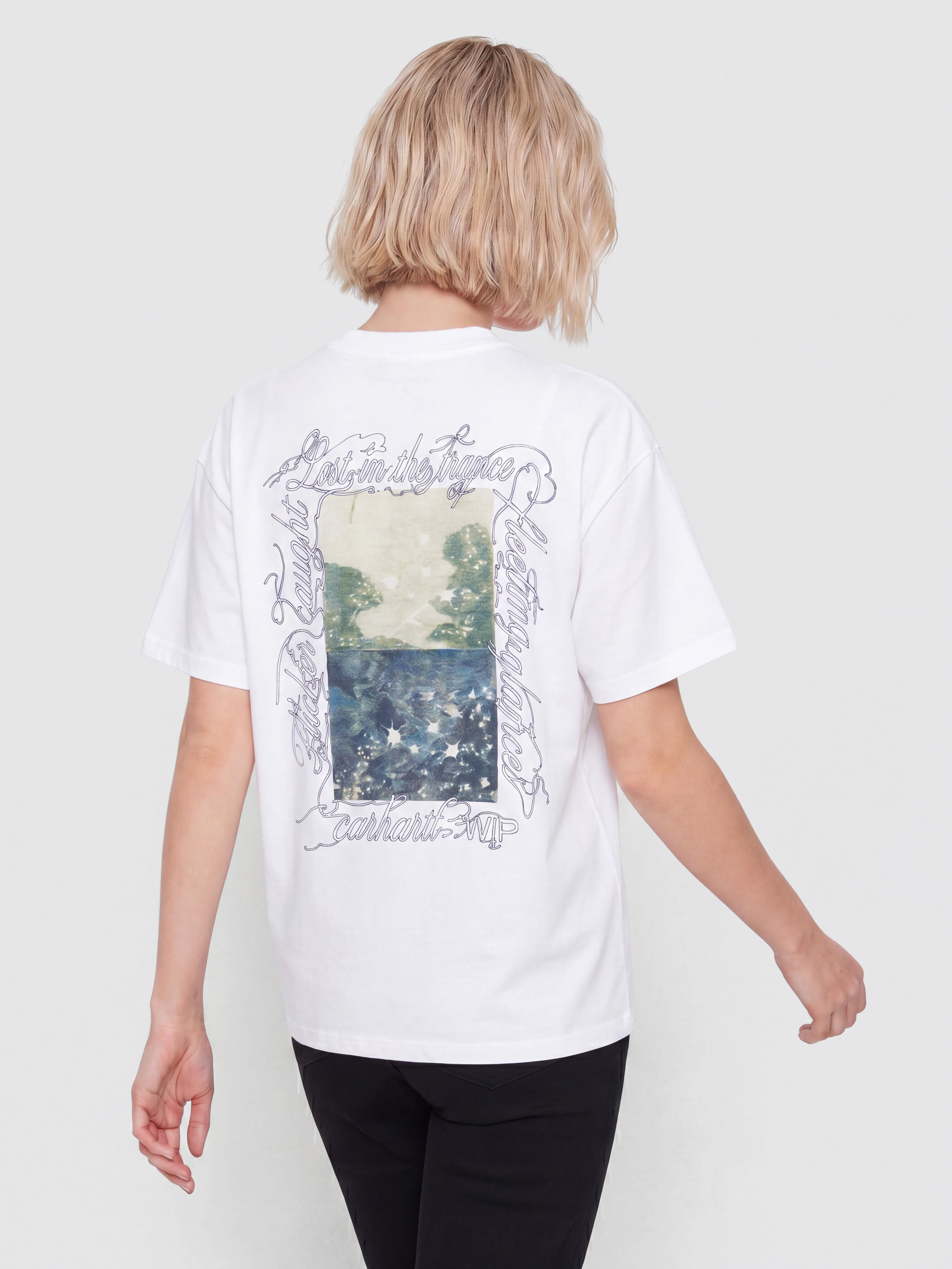 T-shirt Carhartt WIP Julia Klenovsky Wmn (white)