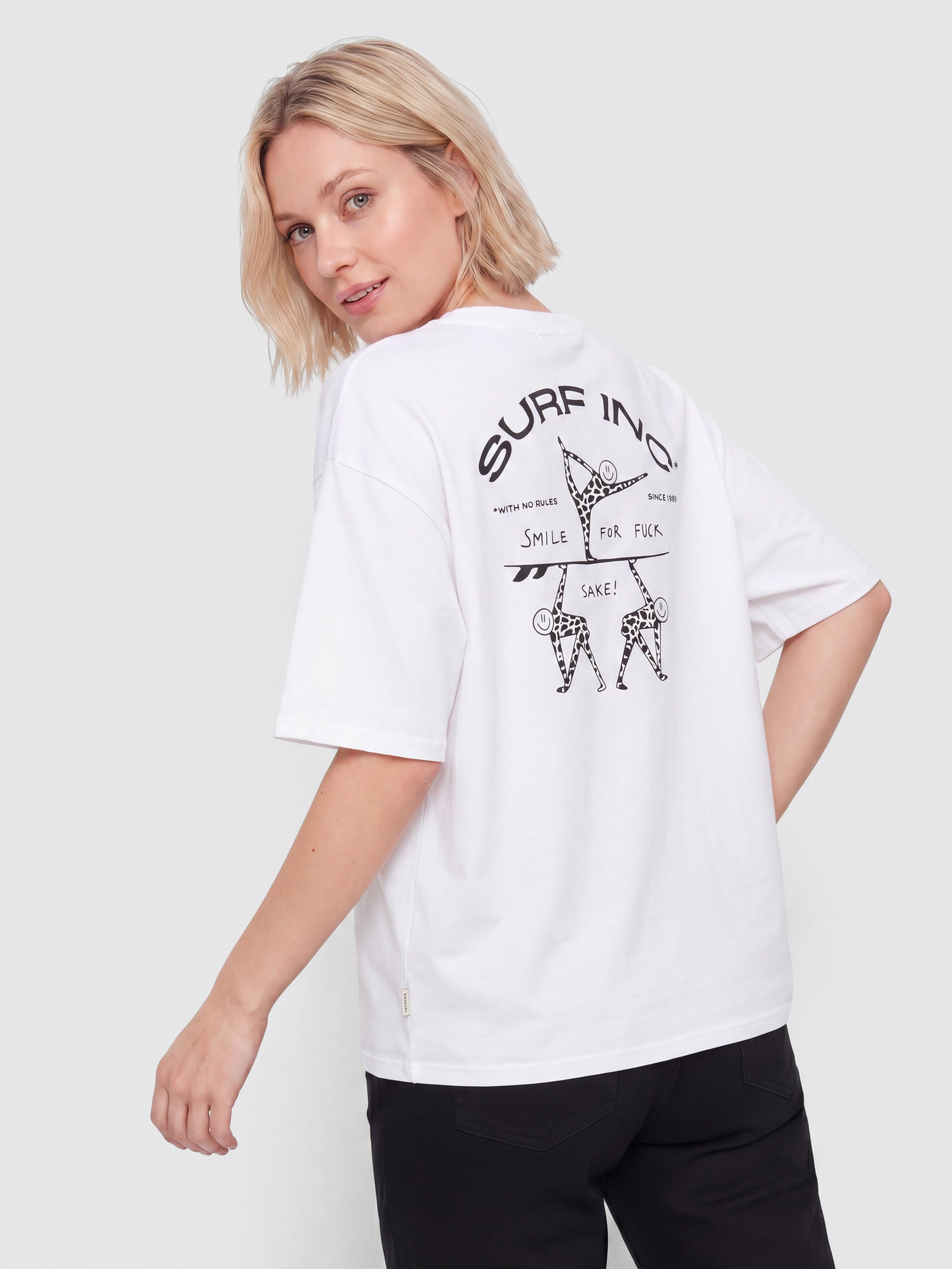 T-shirt Surf Inc No Rules (paper white)