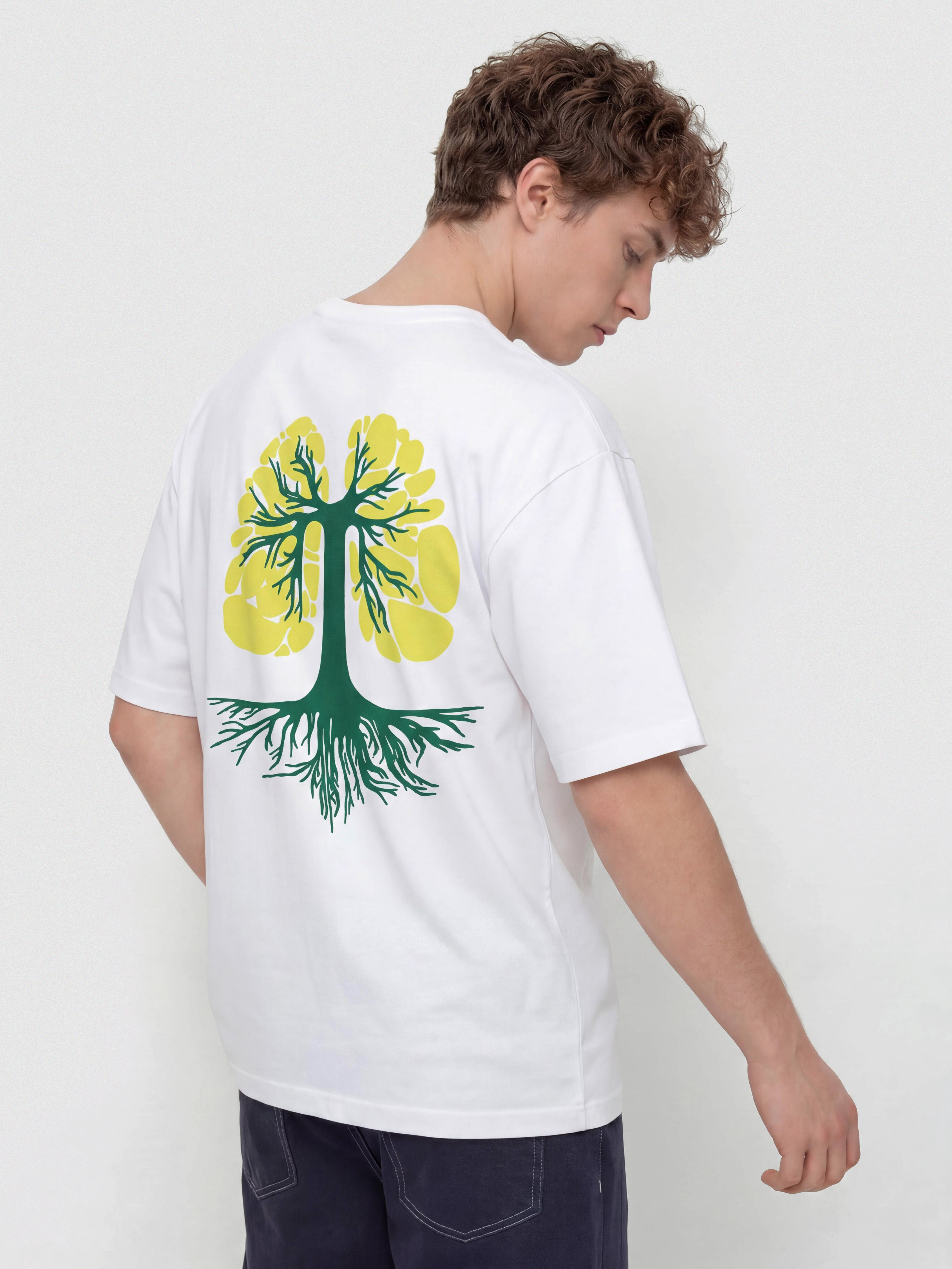 T-shirt Patagonia Run Like Roots (white)