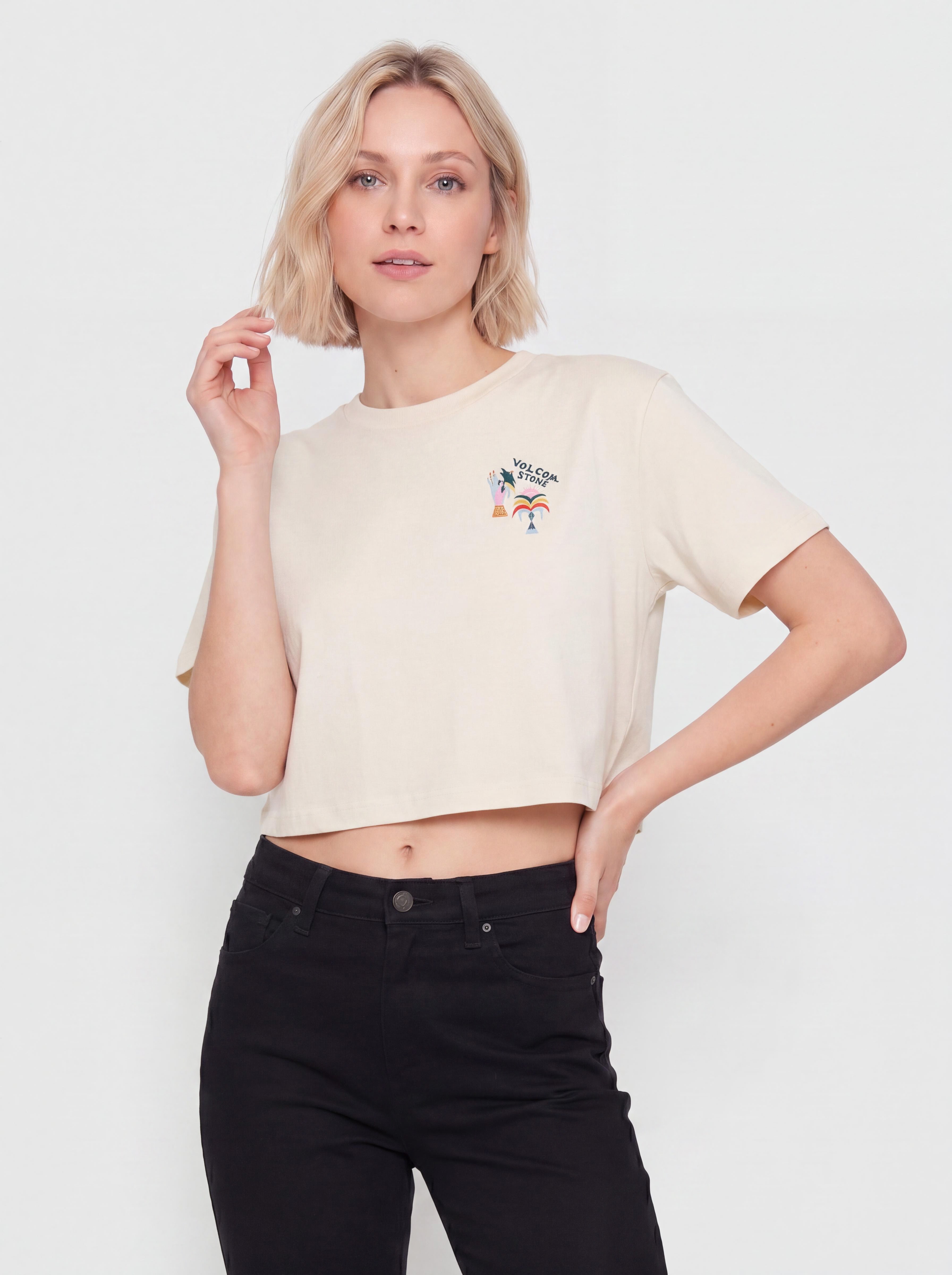 T-shirt Volcom Fa Bruno Lucas Wmn (vintage white)
