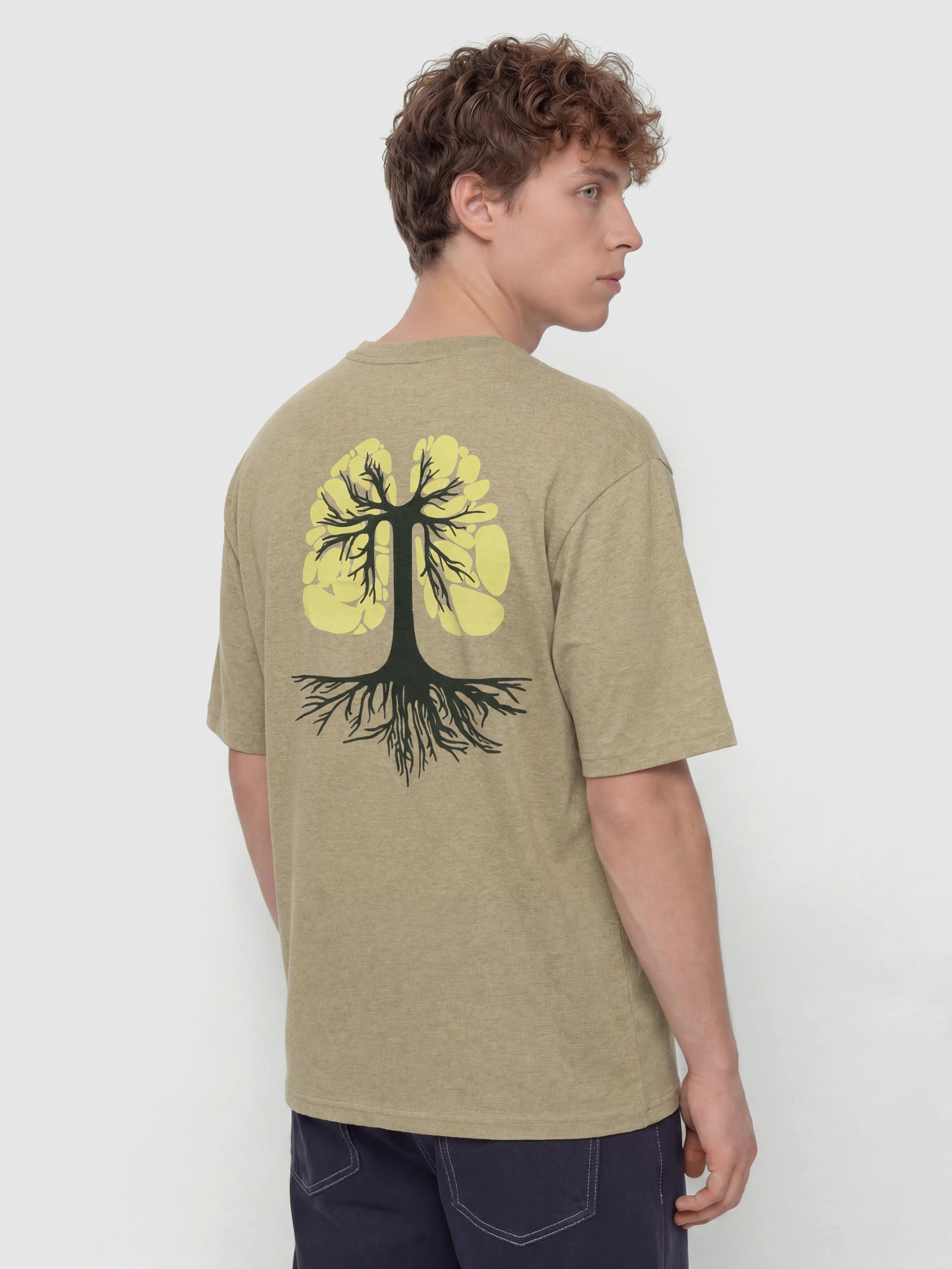 T-shirt Patagonia Run Like Roots (gumtree green)