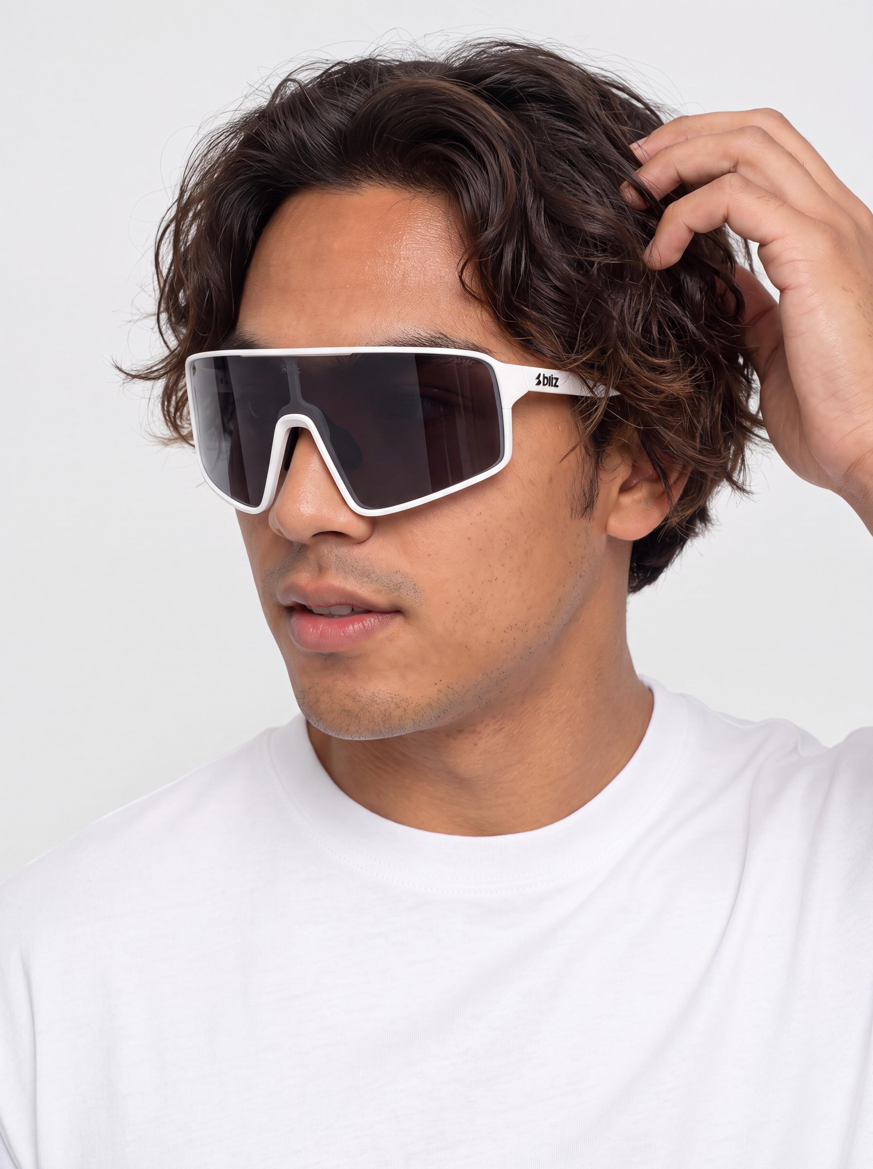 Okulary przeciwsłoneczne Bliz P001 (white/smoke)