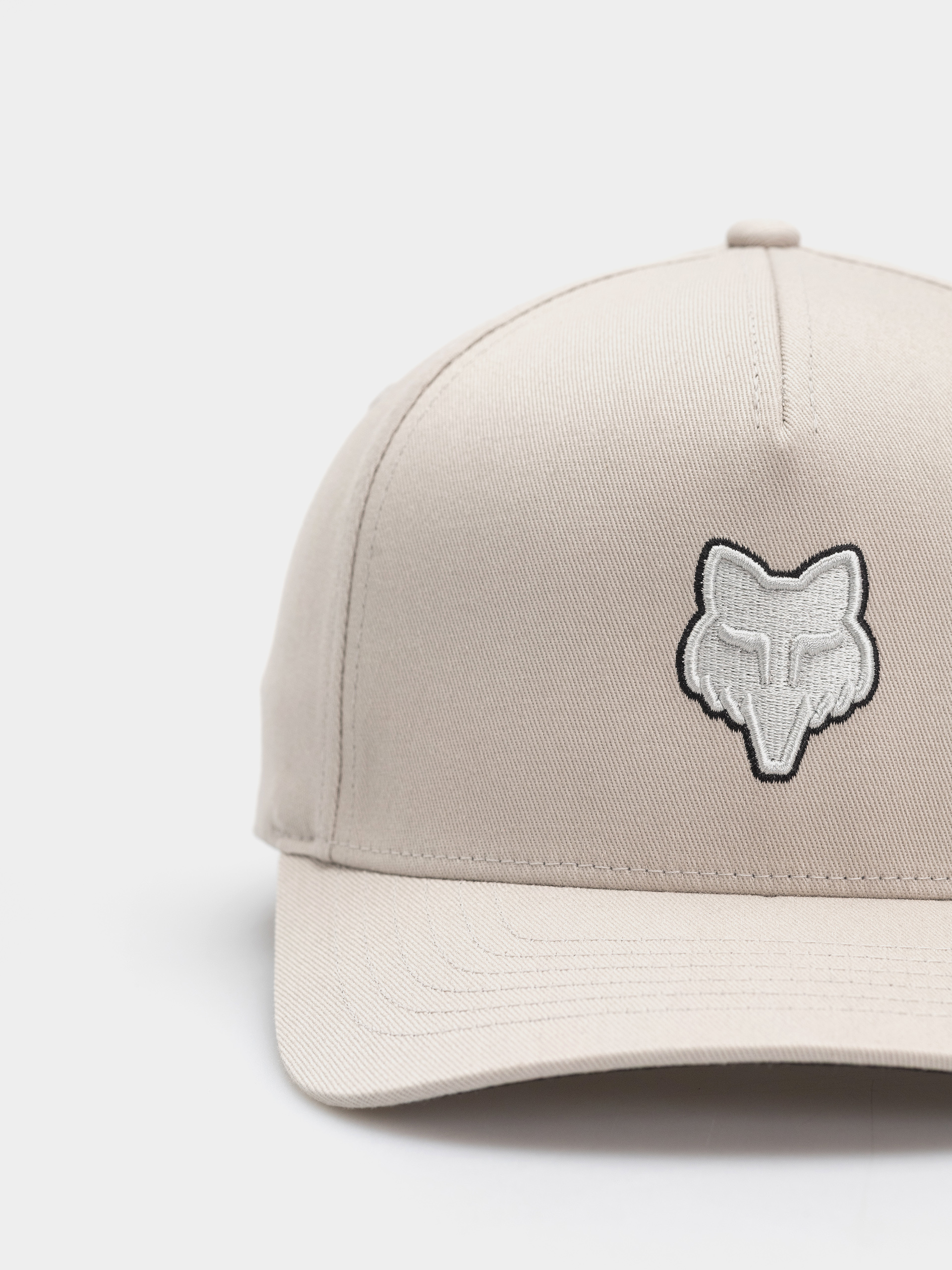 Czapka z daszkiem Fox Fox Head Flexfit (vintage white)