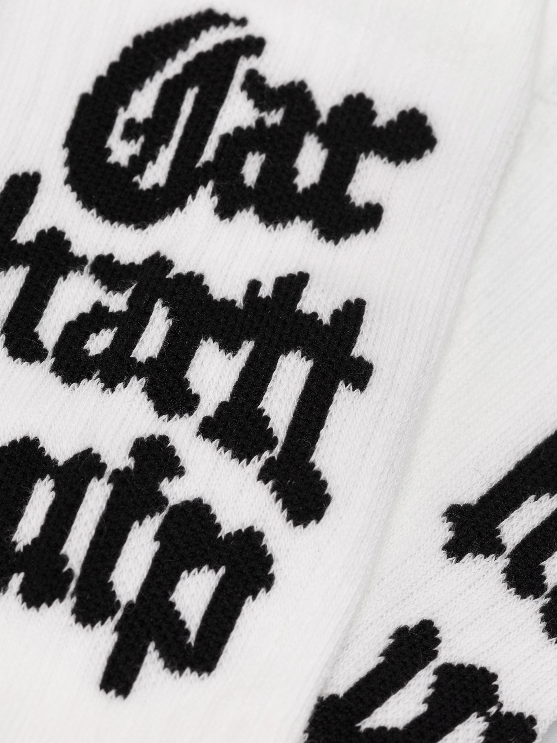 Skarpetki Carhartt WIP Blackletter Wmn (white)