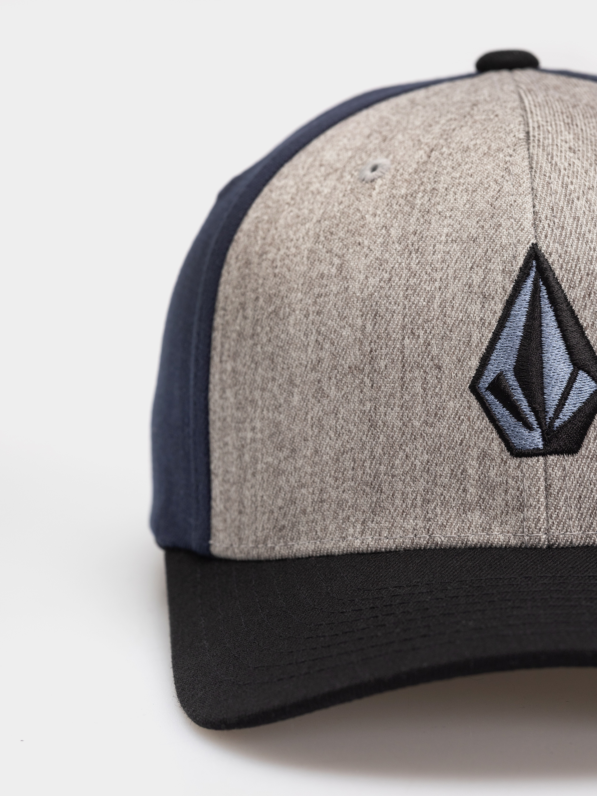 Czapka z daszkiem Volcom Full Stone Hthr Flexfit (storm blue)