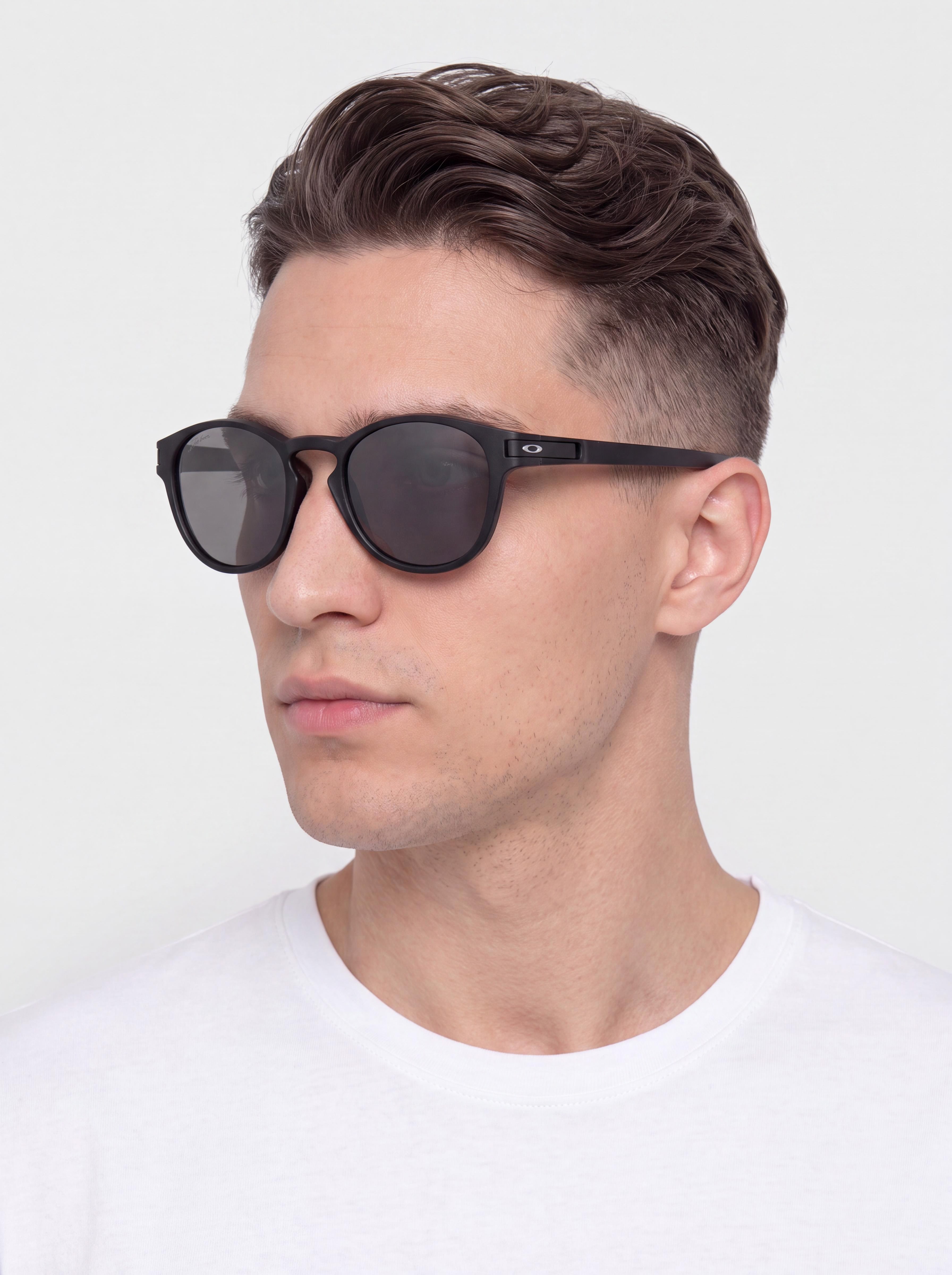 Okulary przeciwsłoneczne Oakley Latch (matte black/prizm black iridium)