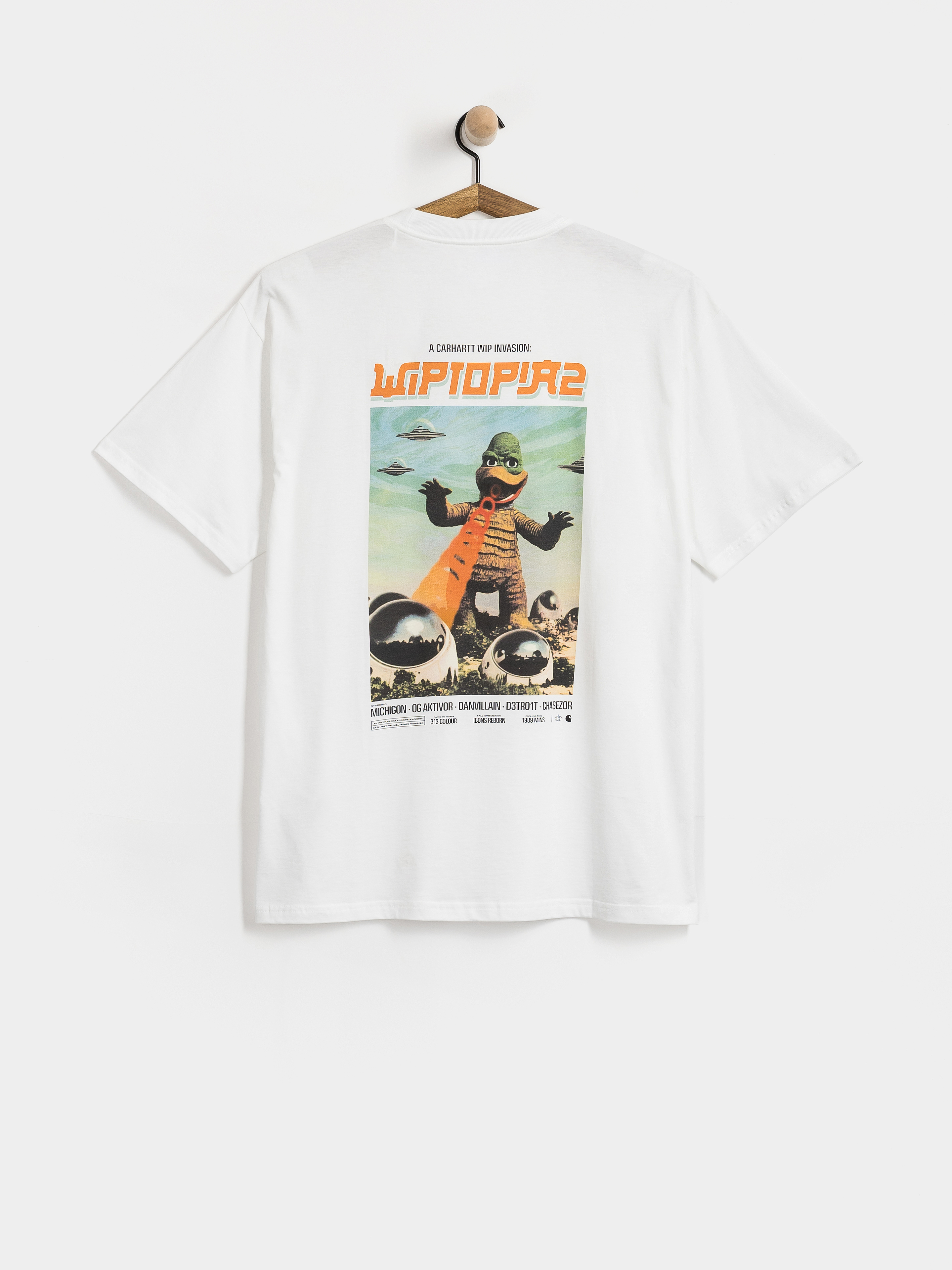 T-shirt Carhartt WIP Wiptopia II (white)