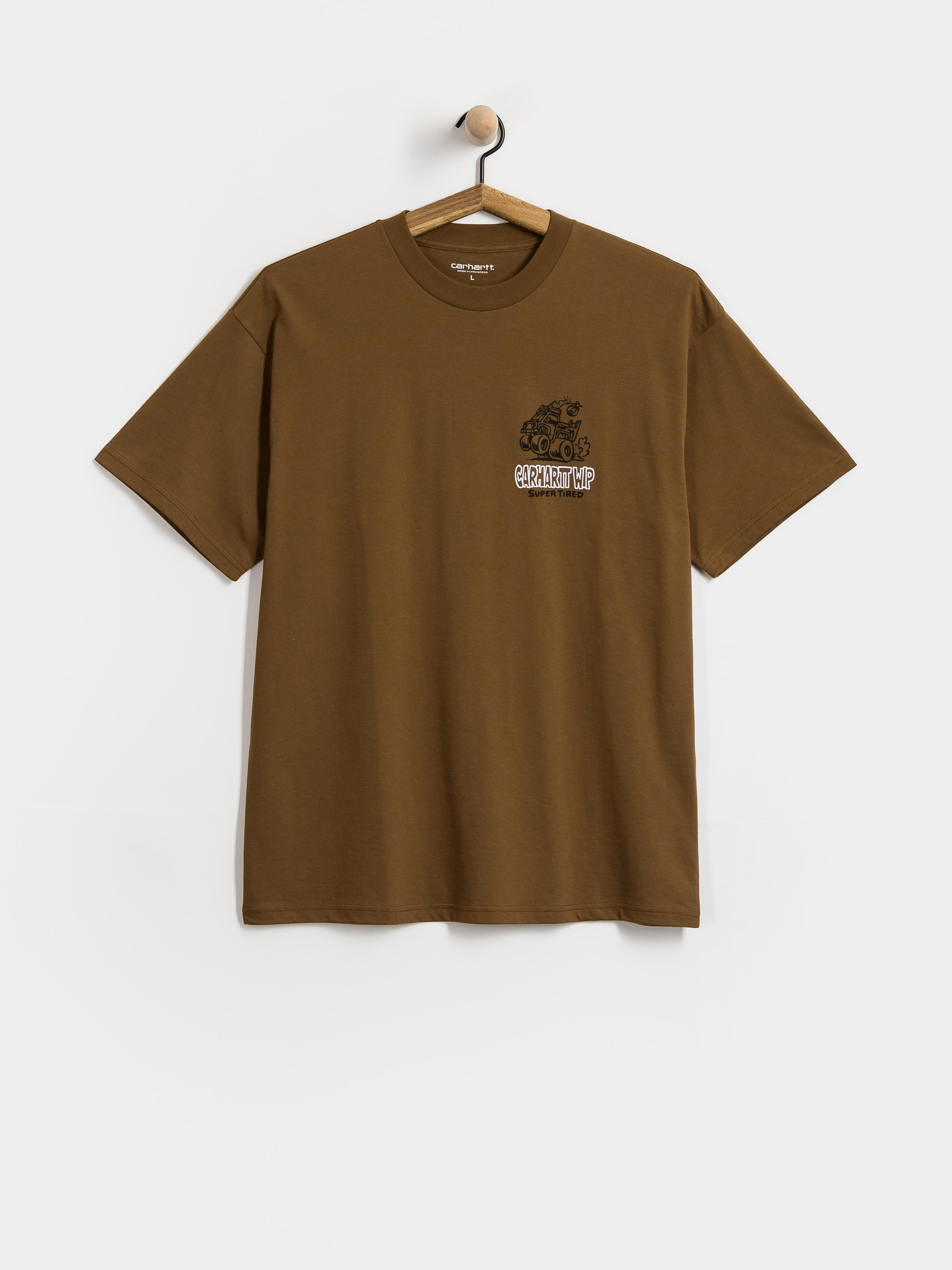 T-shirt Carhartt WIP Hot Rat (wip h brown)