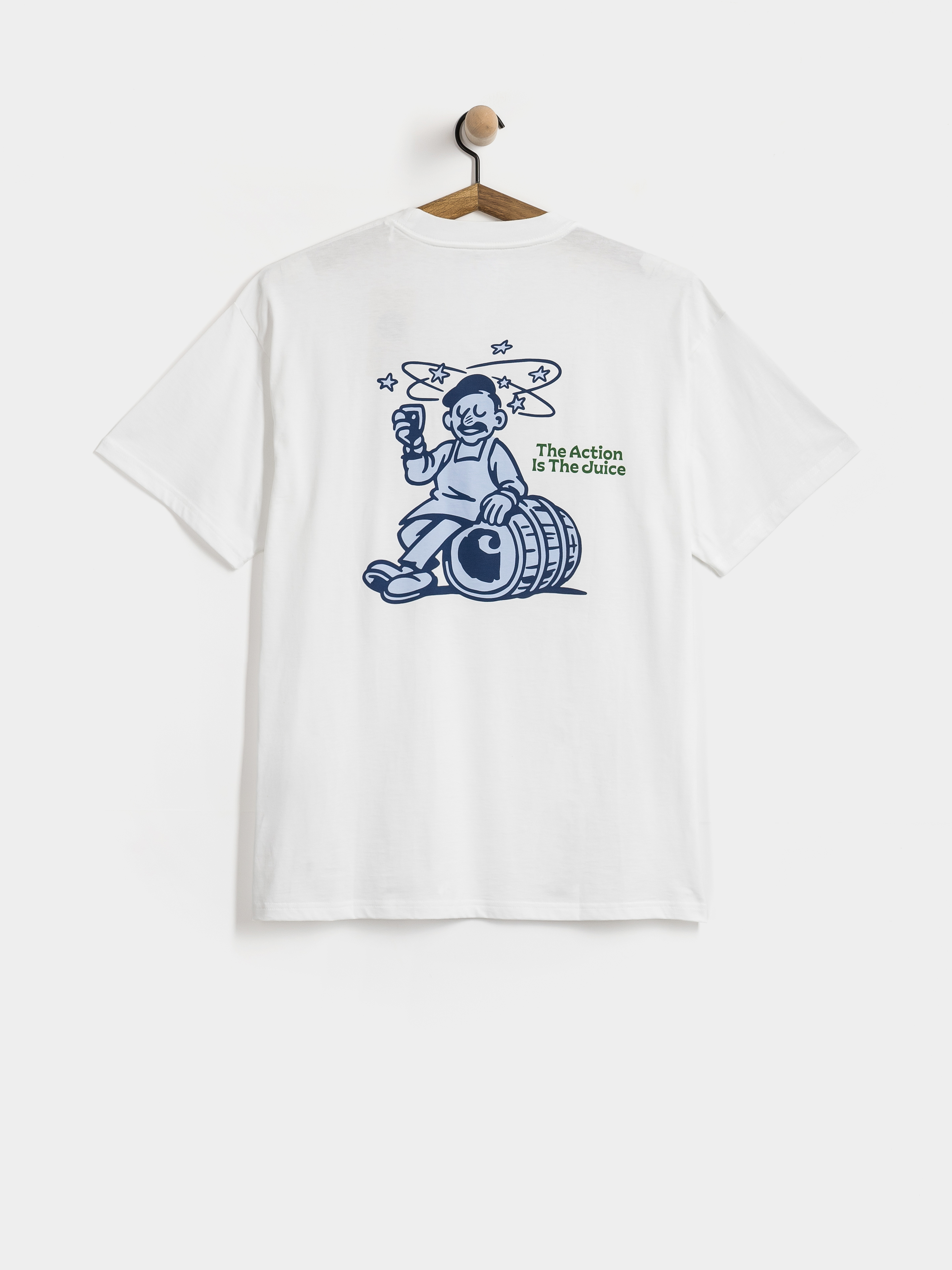 T-shirt Carhartt WIP Grape Picker (white)