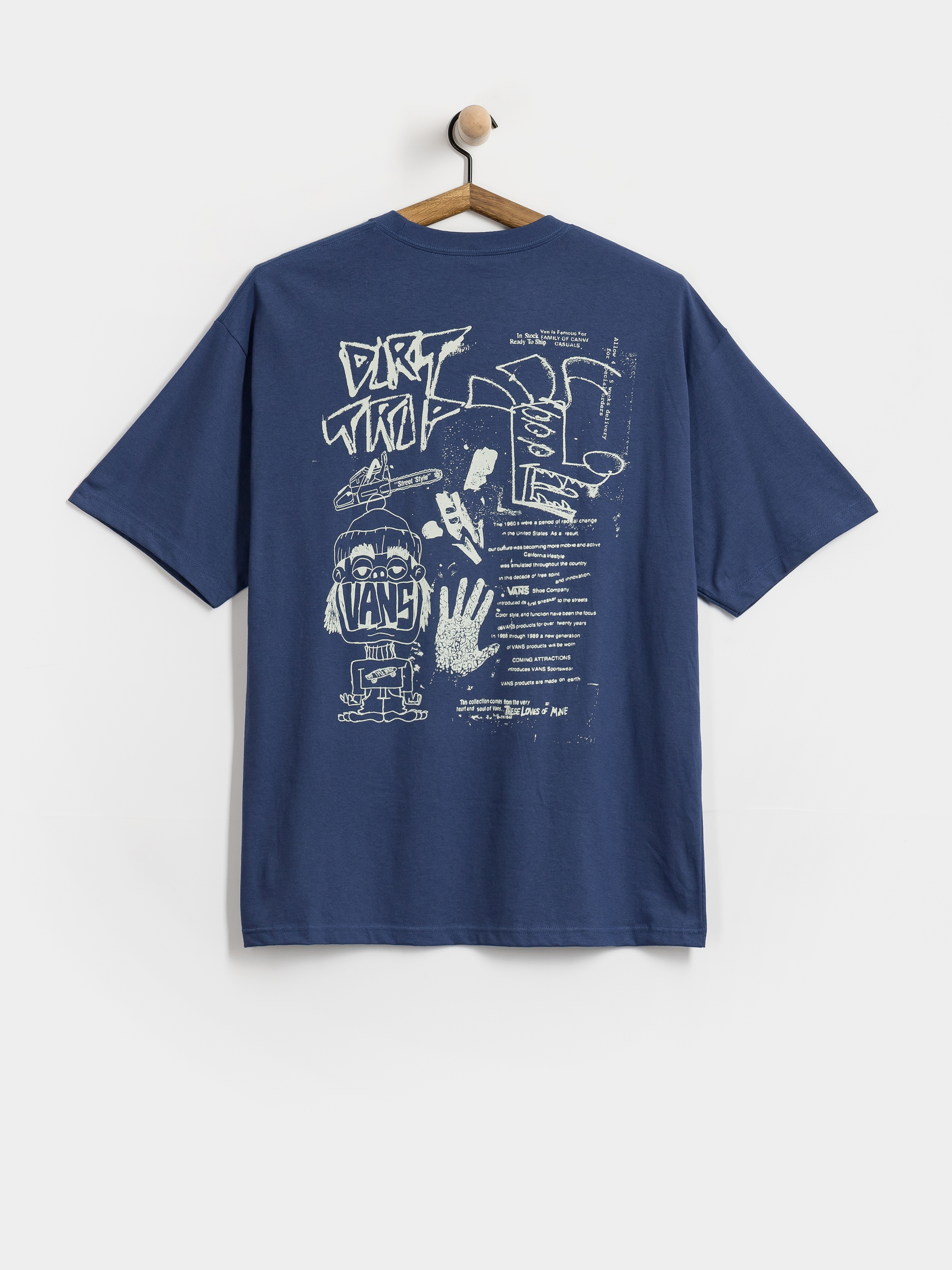 T-shirt Vans Dirt Trip (true navy)