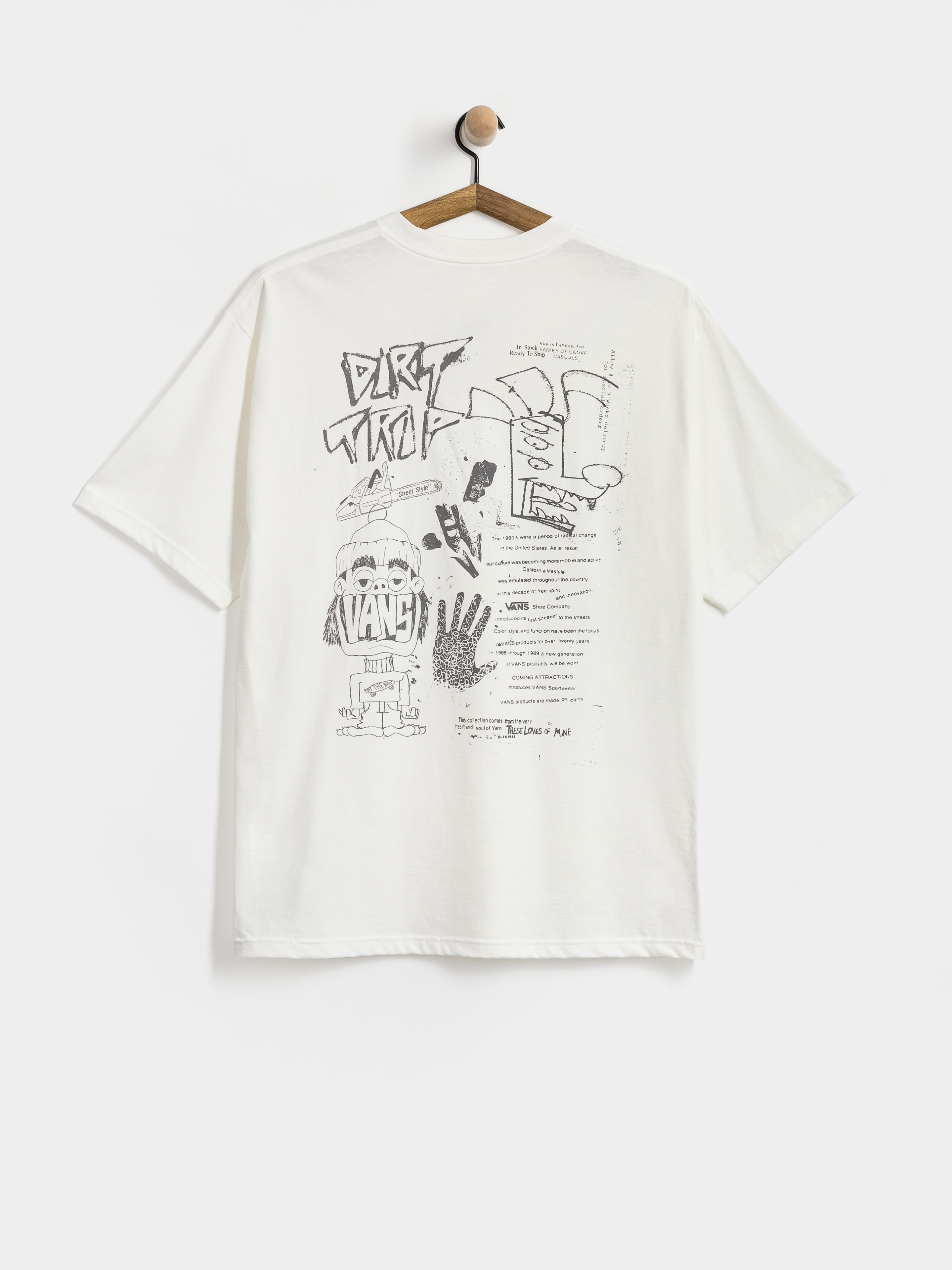 T-shirt Vans Dirt Trip (white)