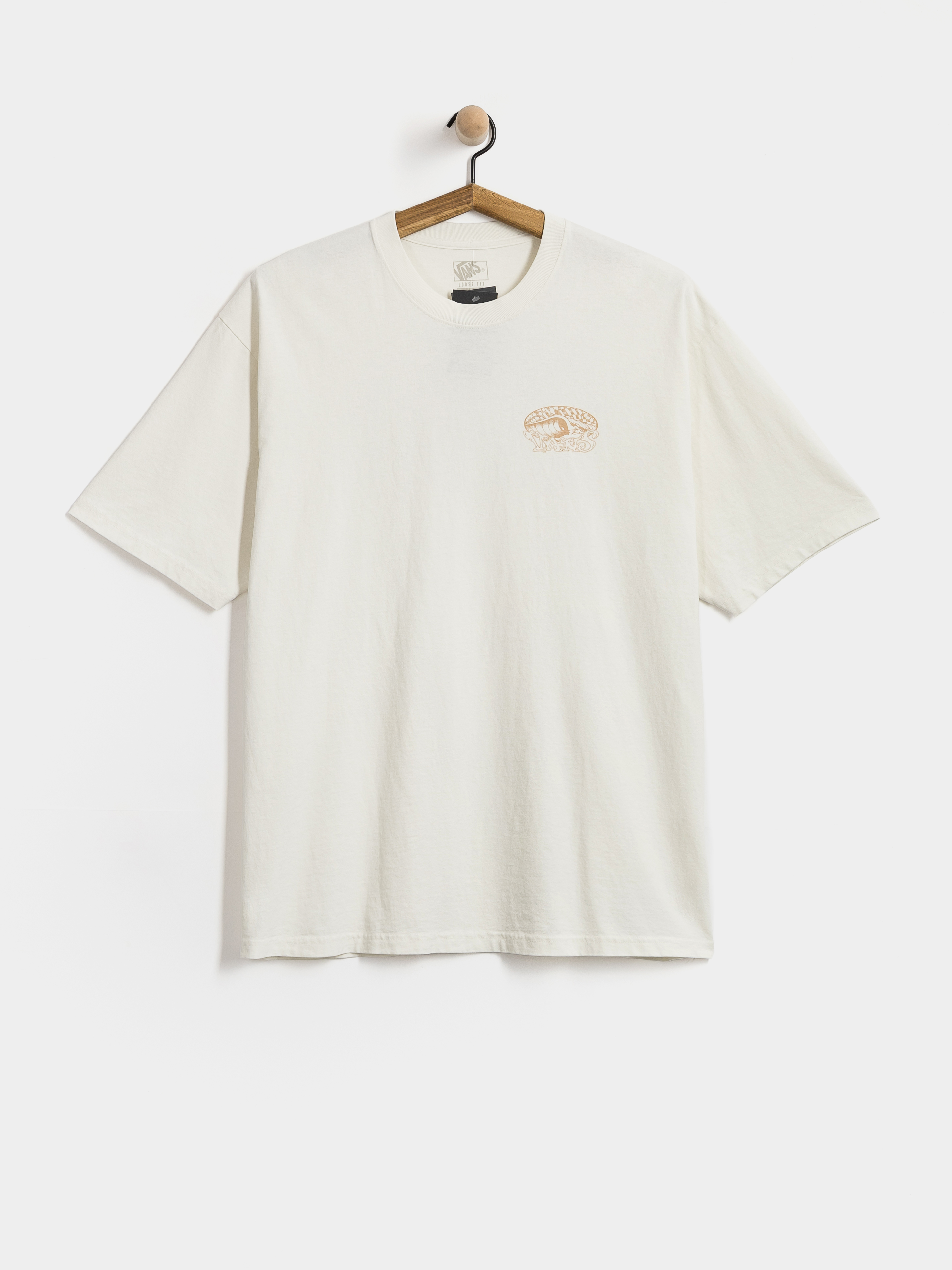 T-shirt Vans Check Overhead (marshmallow)