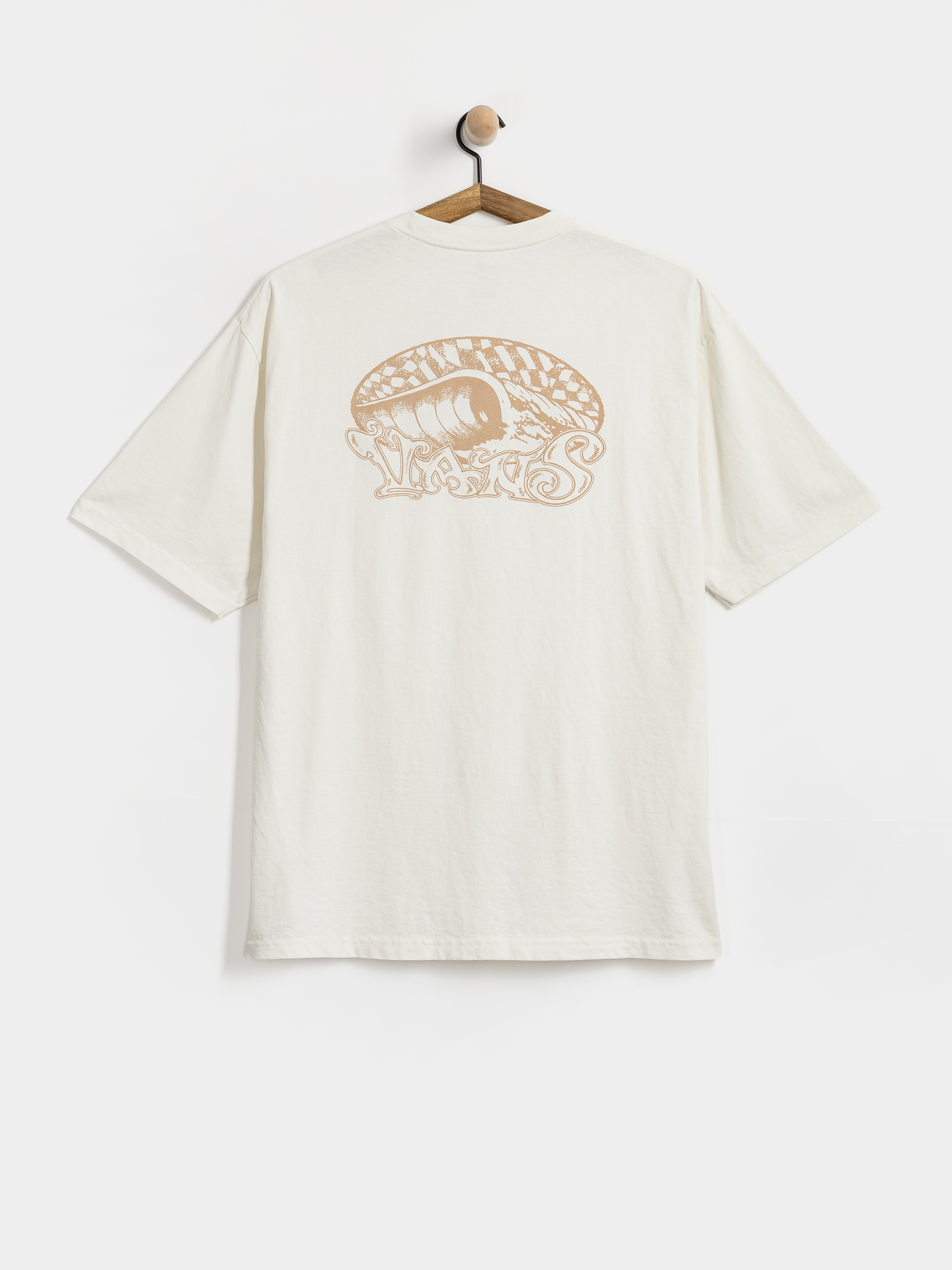 T-shirt Vans Check Overhead (marshmallow)