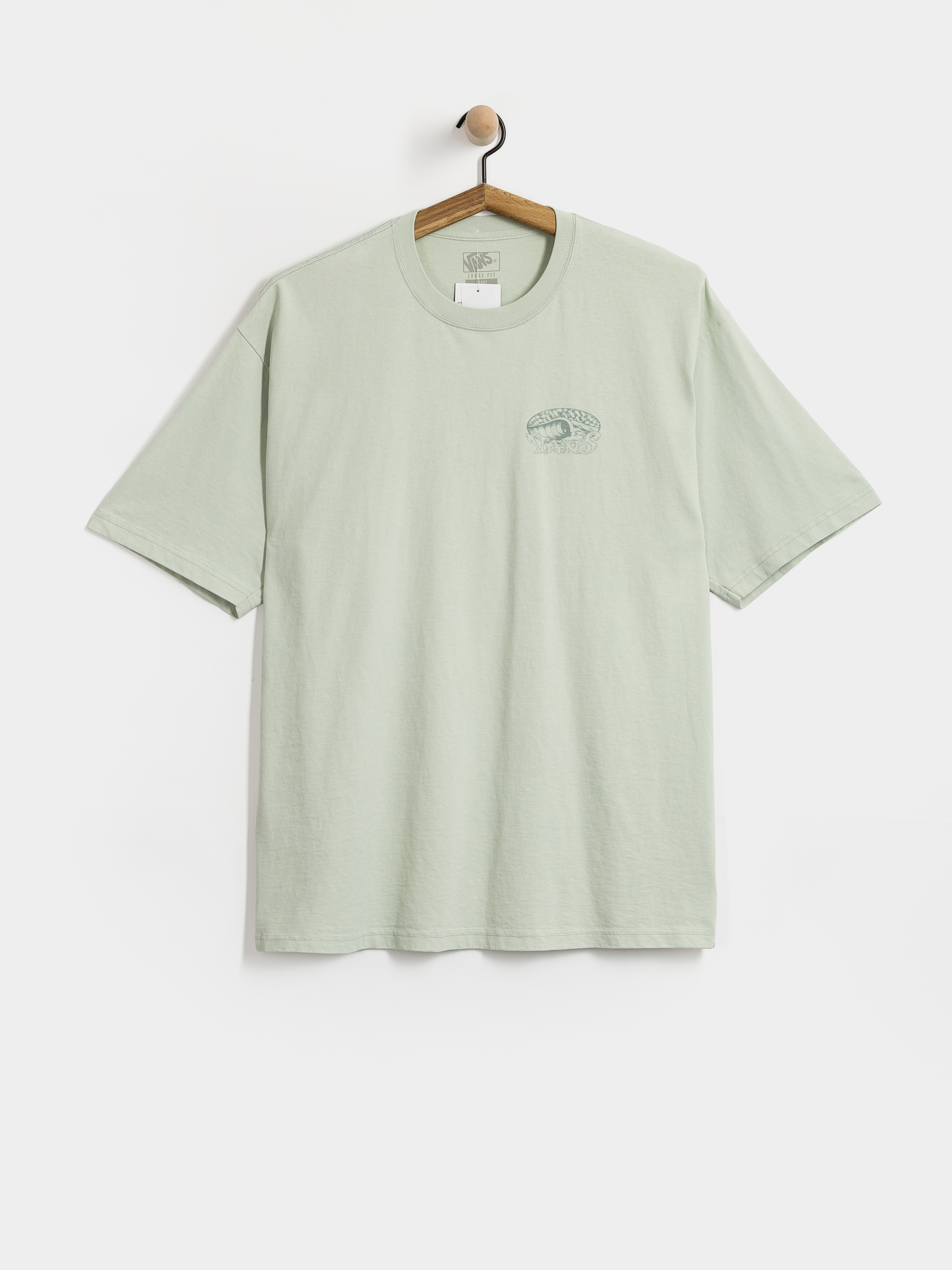 T-shirt Vans Check Overhead (dusty mint)