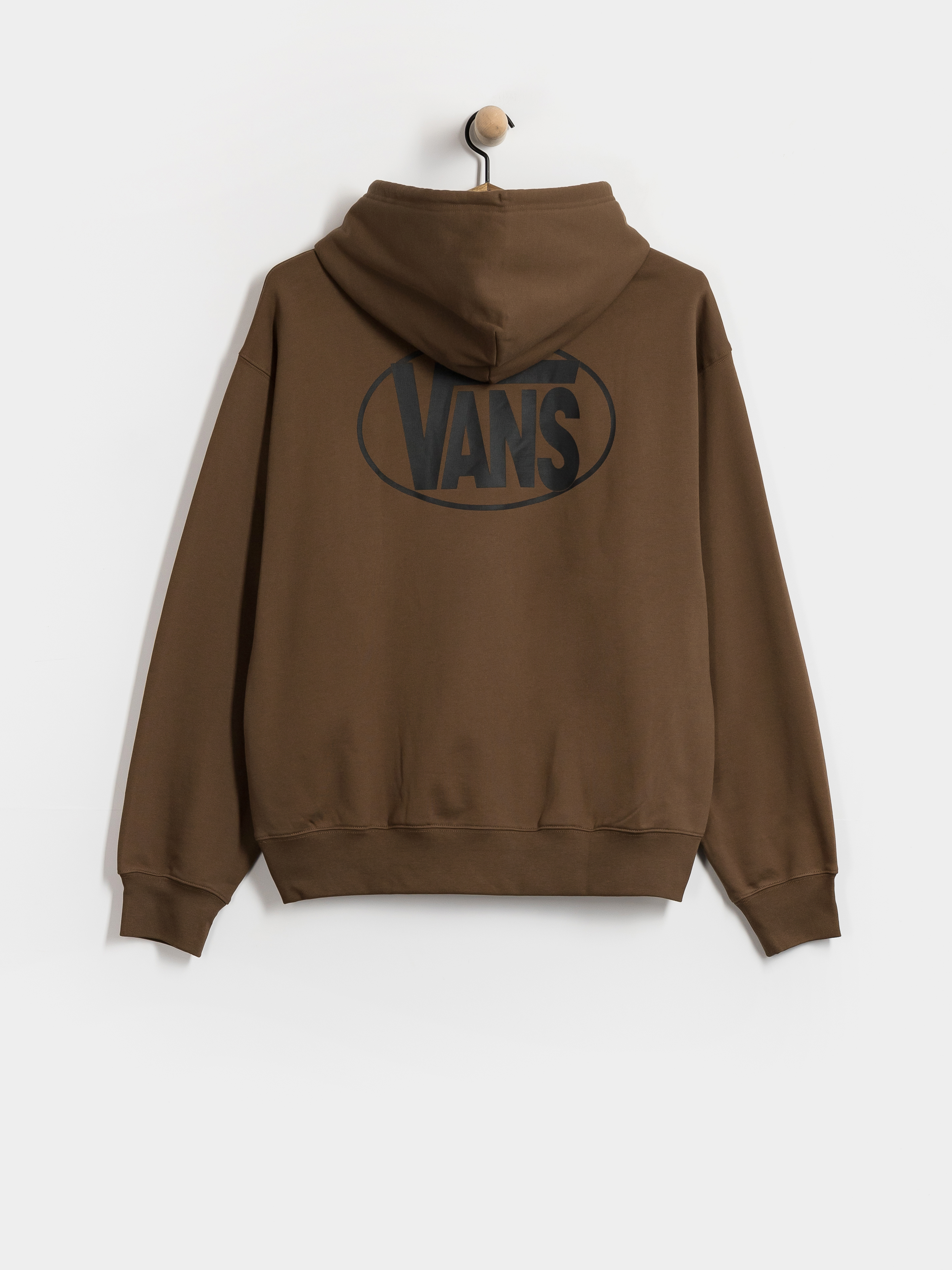 Bluza z kapturem Vans Oval Logo HD (vintage cocoa)