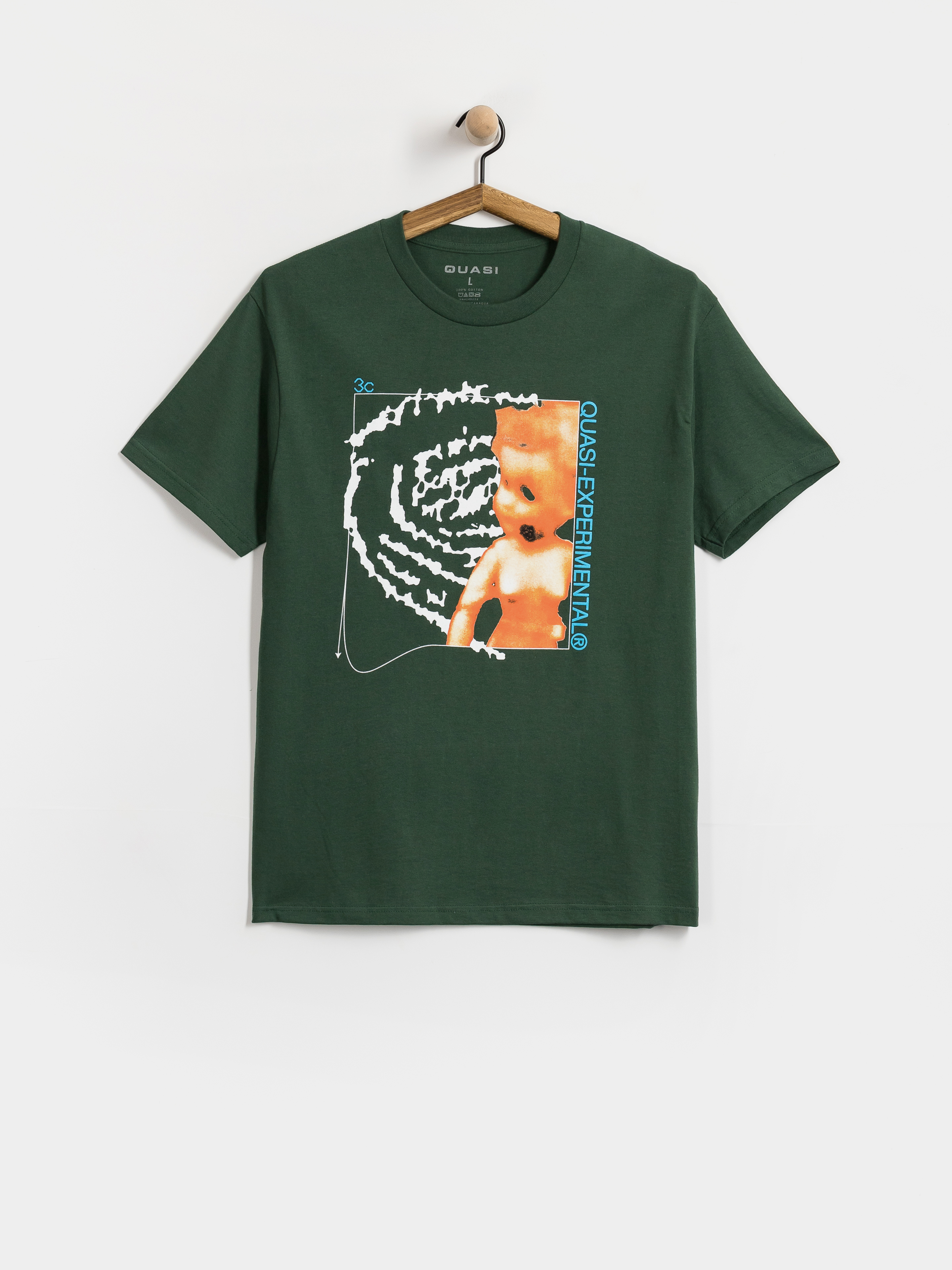 T-shirt Quasi Skateboards Doll Face (forest)