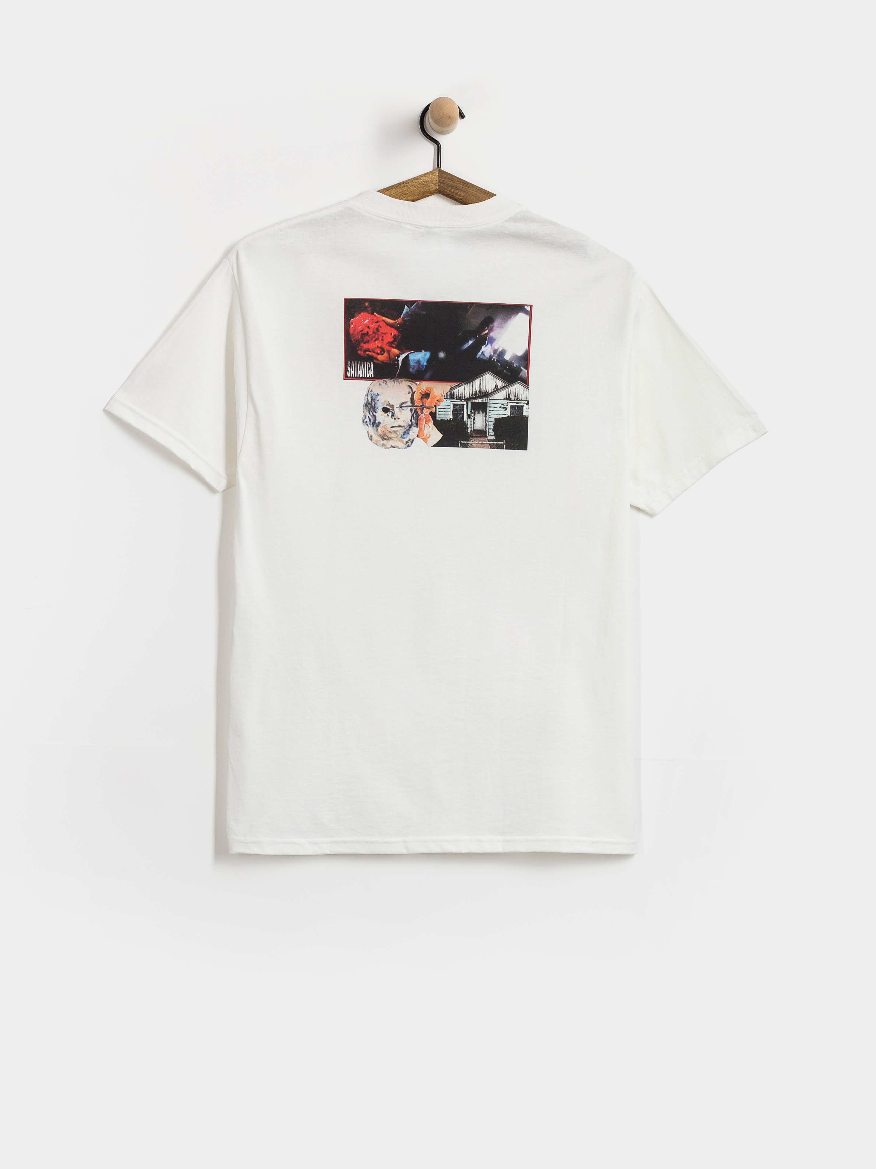 T-shirt Hockey Satanica (white)