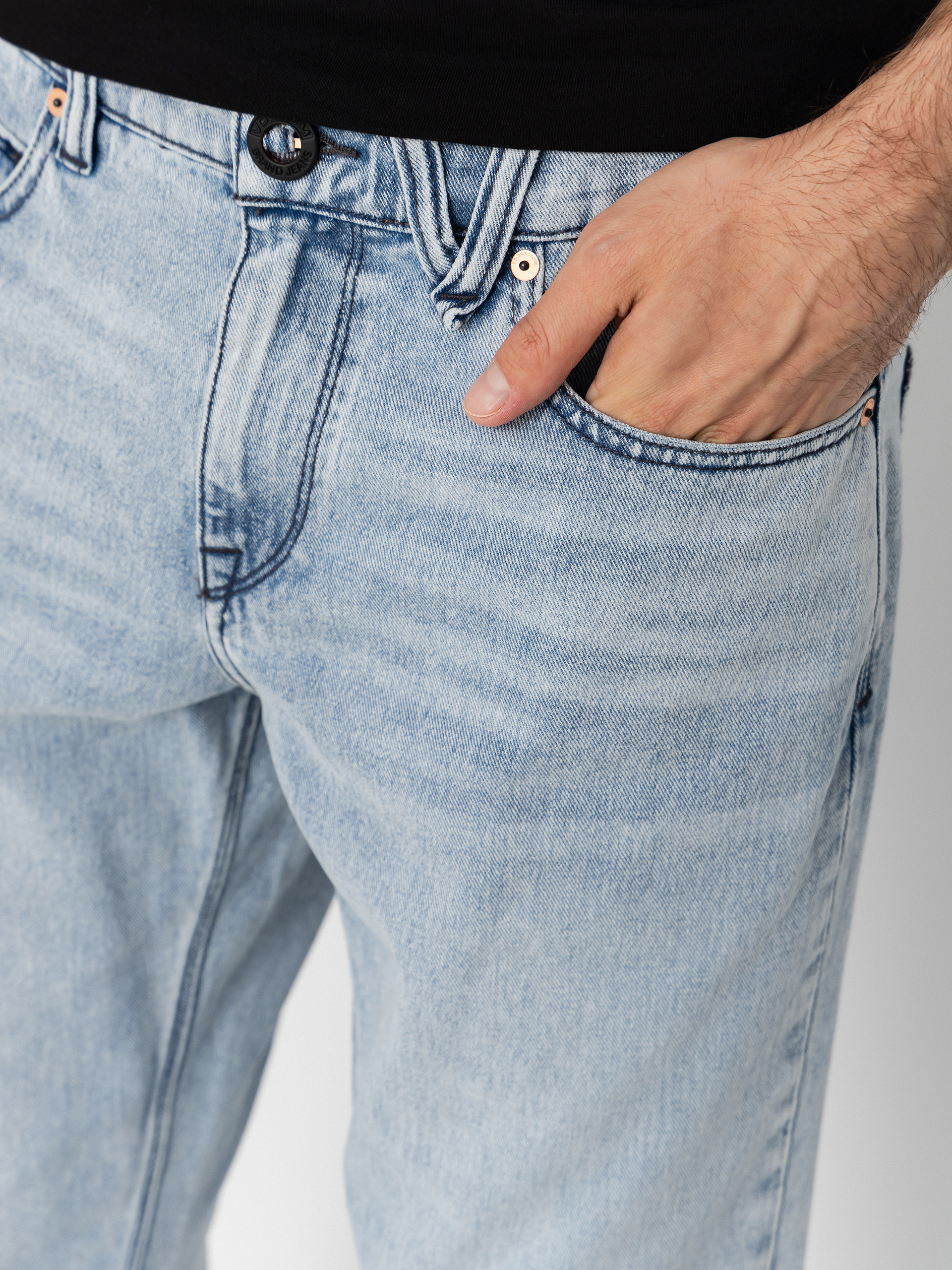 Spodnie Volcom Solver (worn light blue)