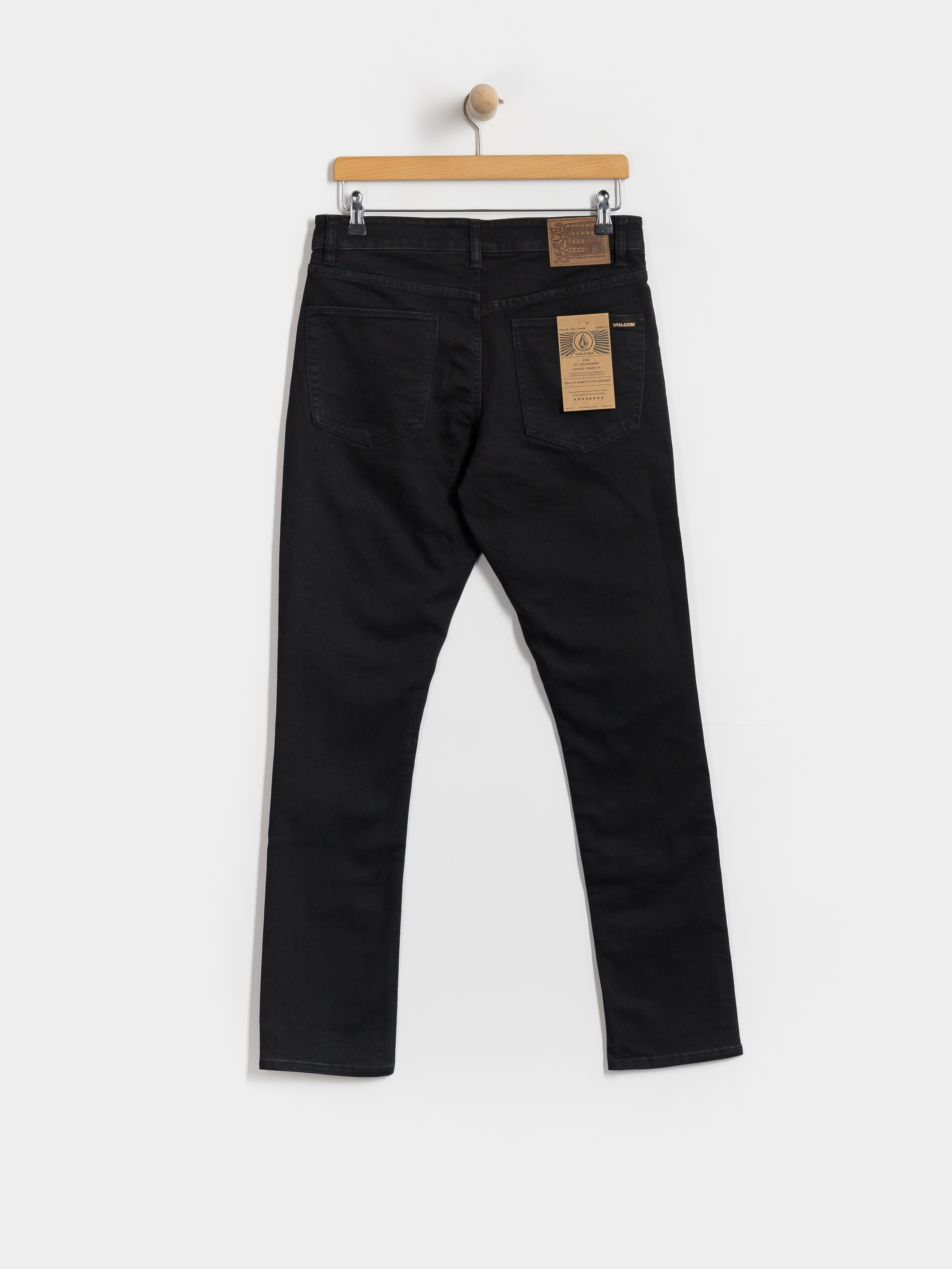Spodnie Volcom 2X4 (black out)