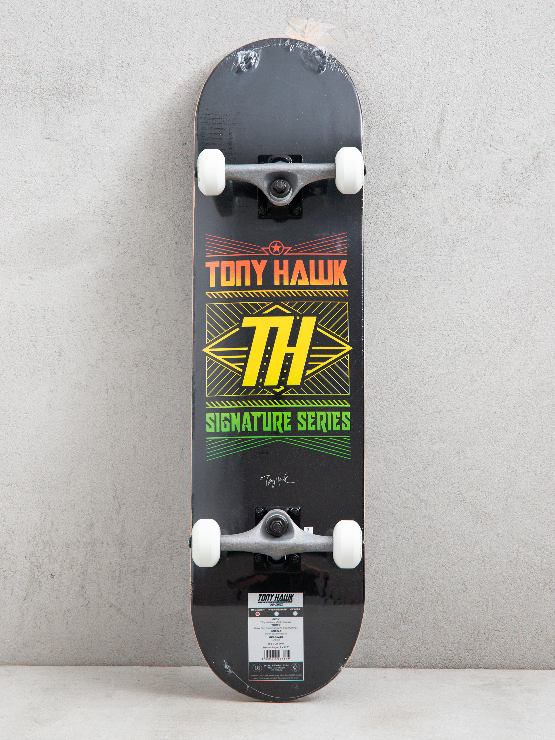 Deskorolka Tony Hawk Stacked Logo (black)