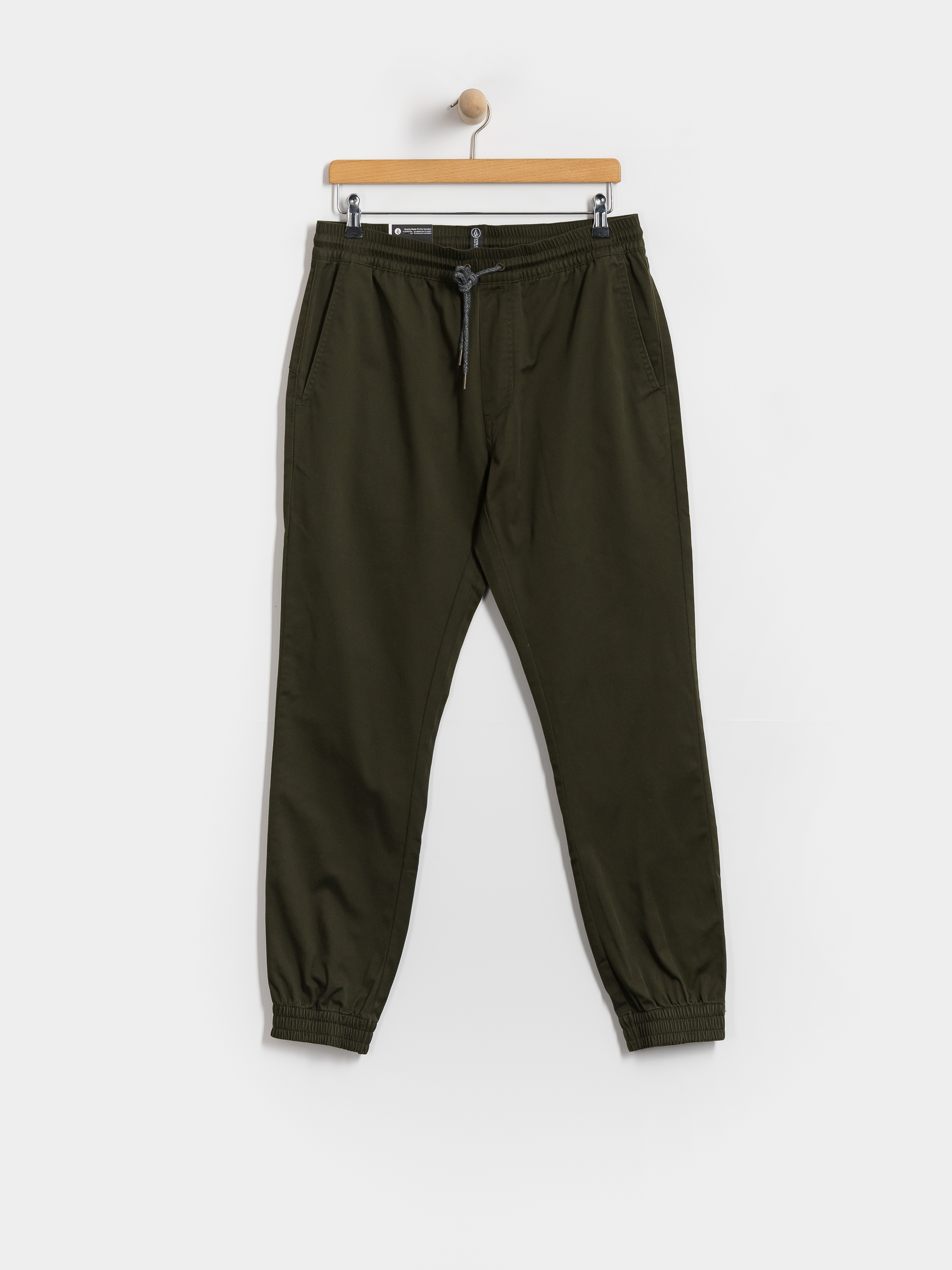 Spodnie Volcom Frickin Slim Jogger (dark green)