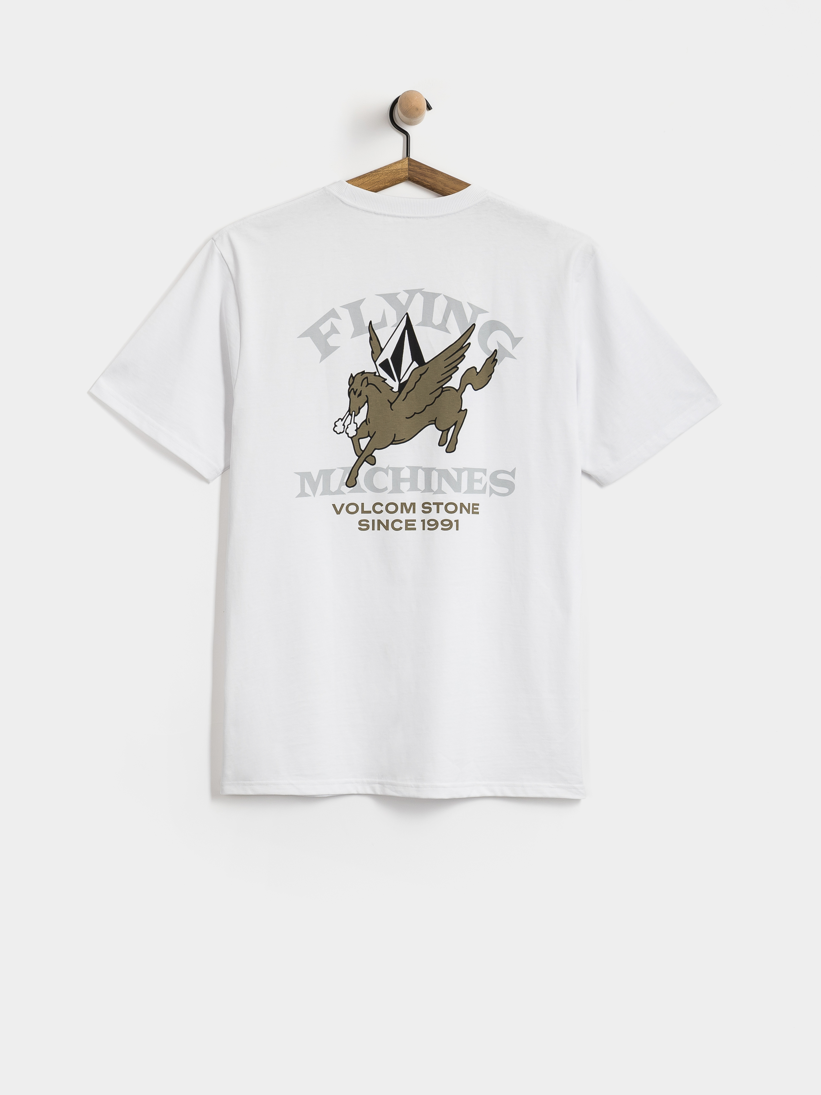T-shirt Volcom Flying Machine (white)