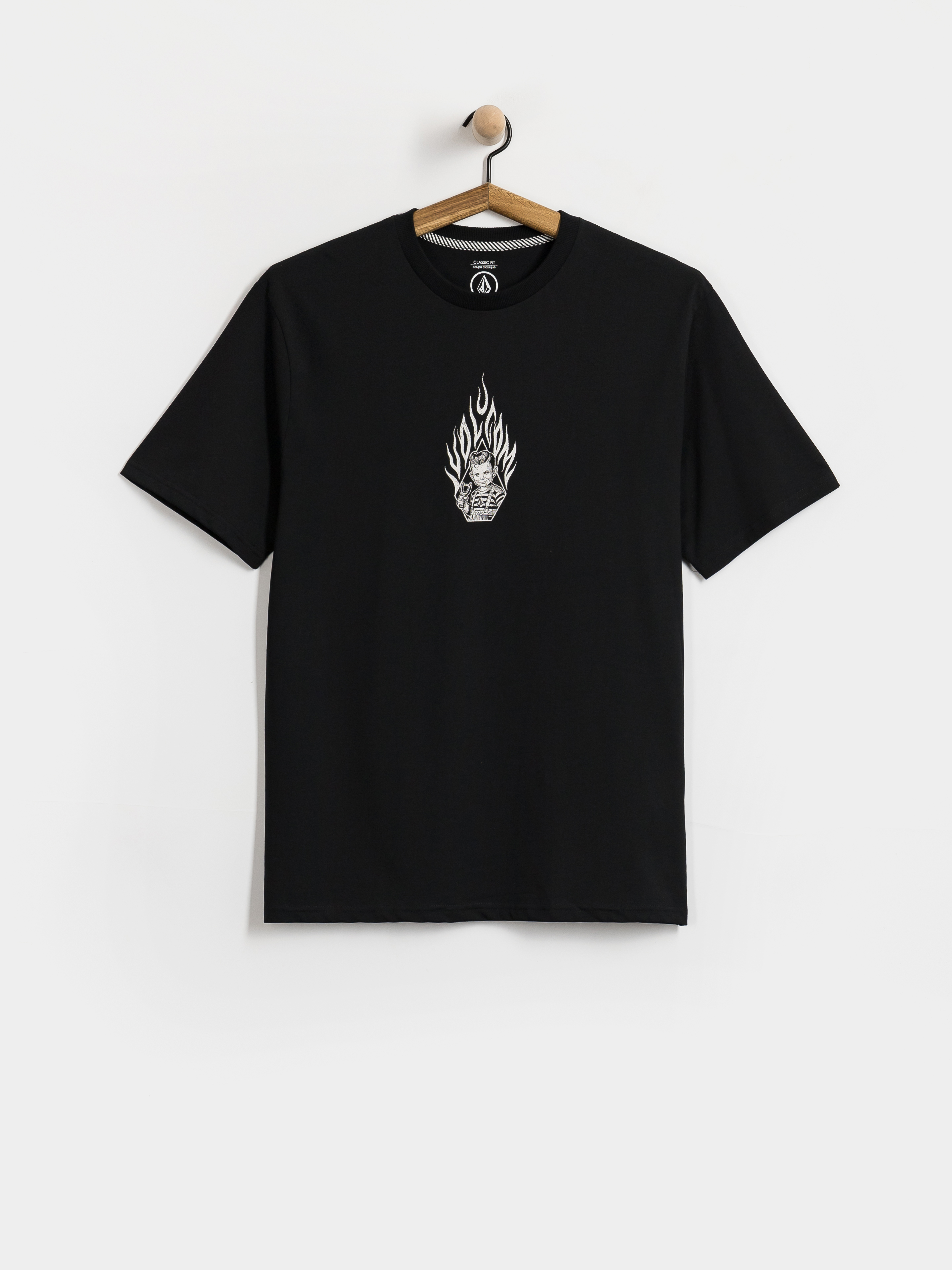 T-shirt Volcom Firecar (black)