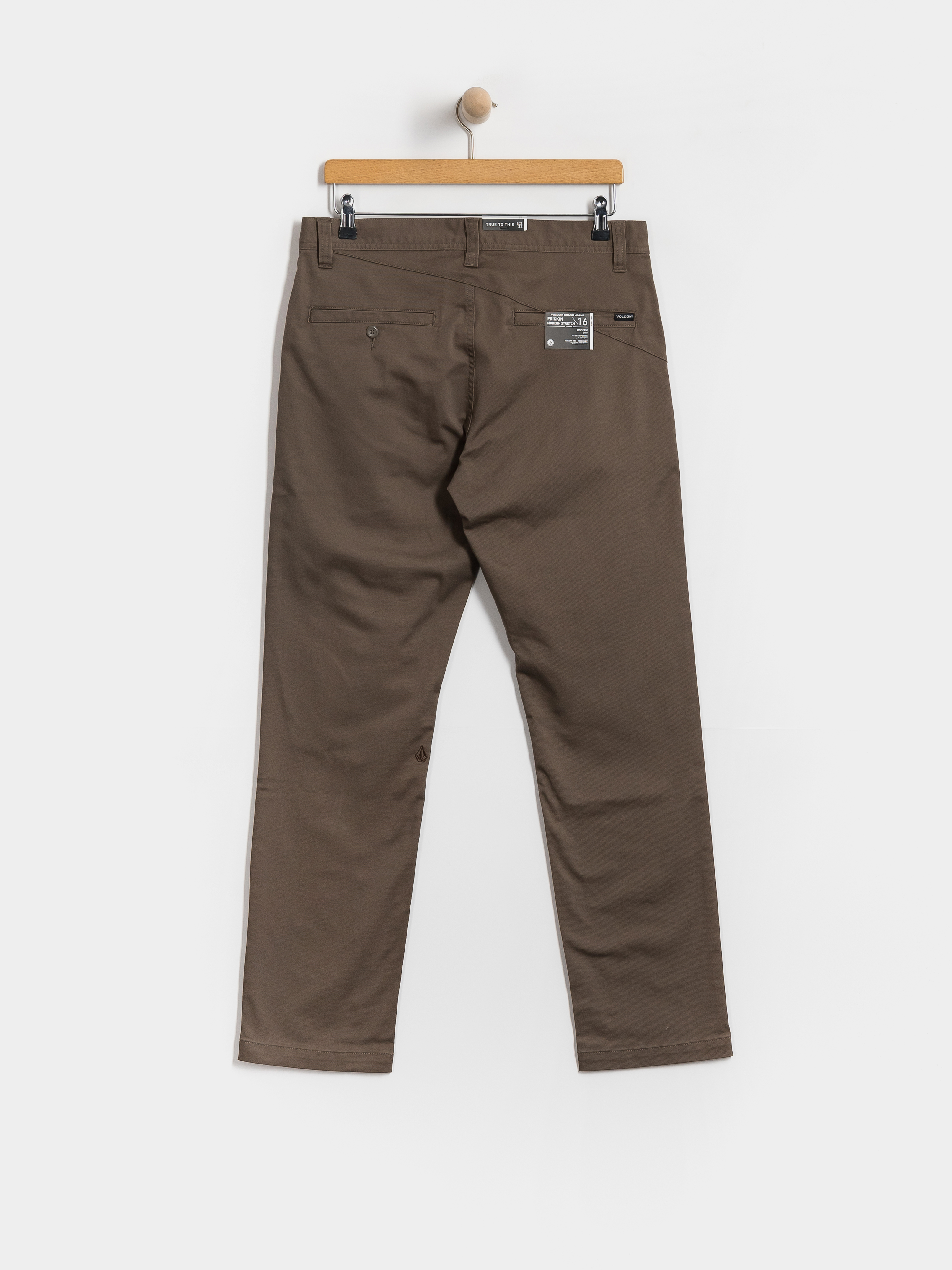 Spodnie Volcom Frickin Modern Stret (mushroom)
