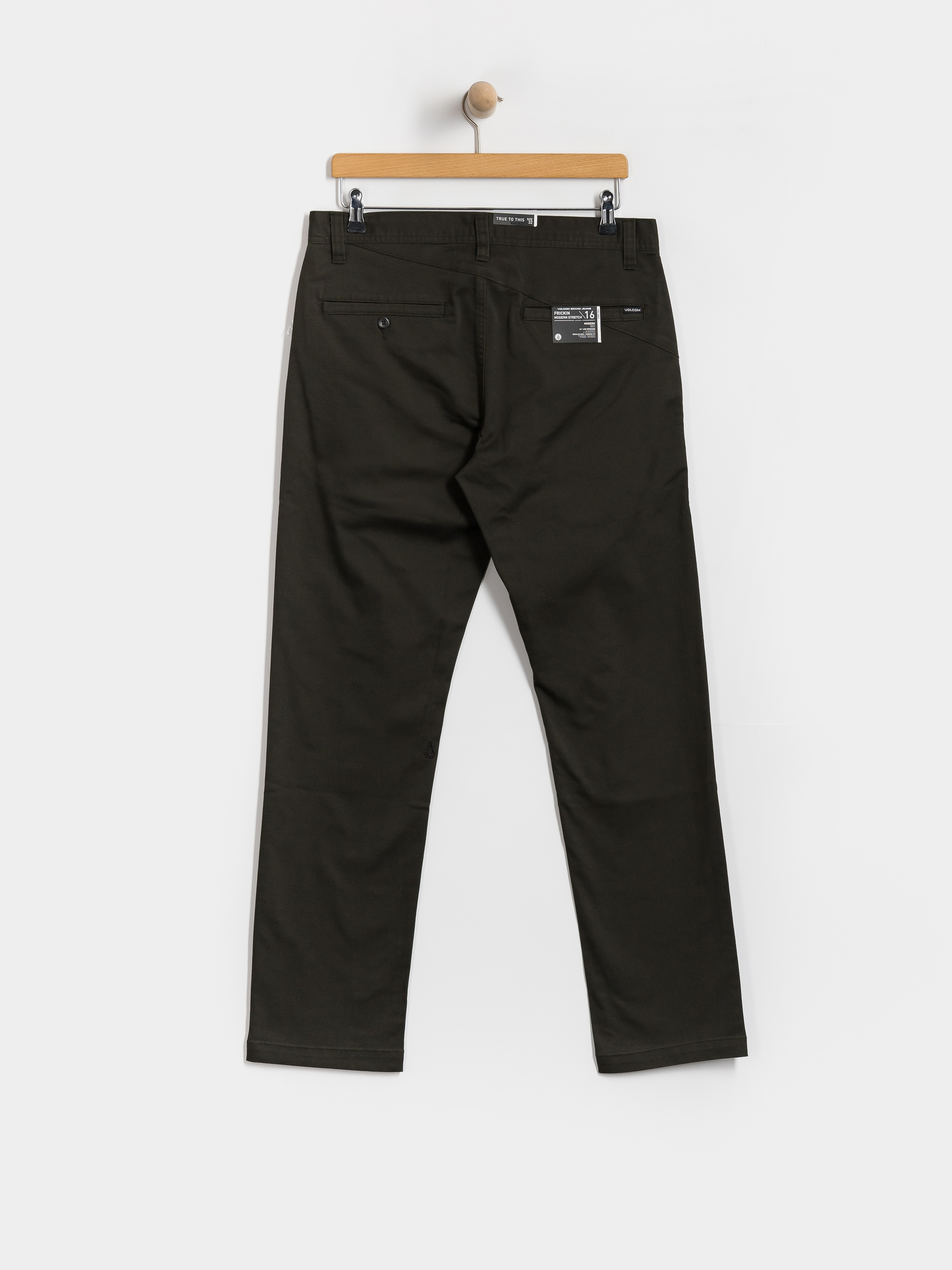 Spodnie Volcom Frickin Modern Stret (rinsed black)