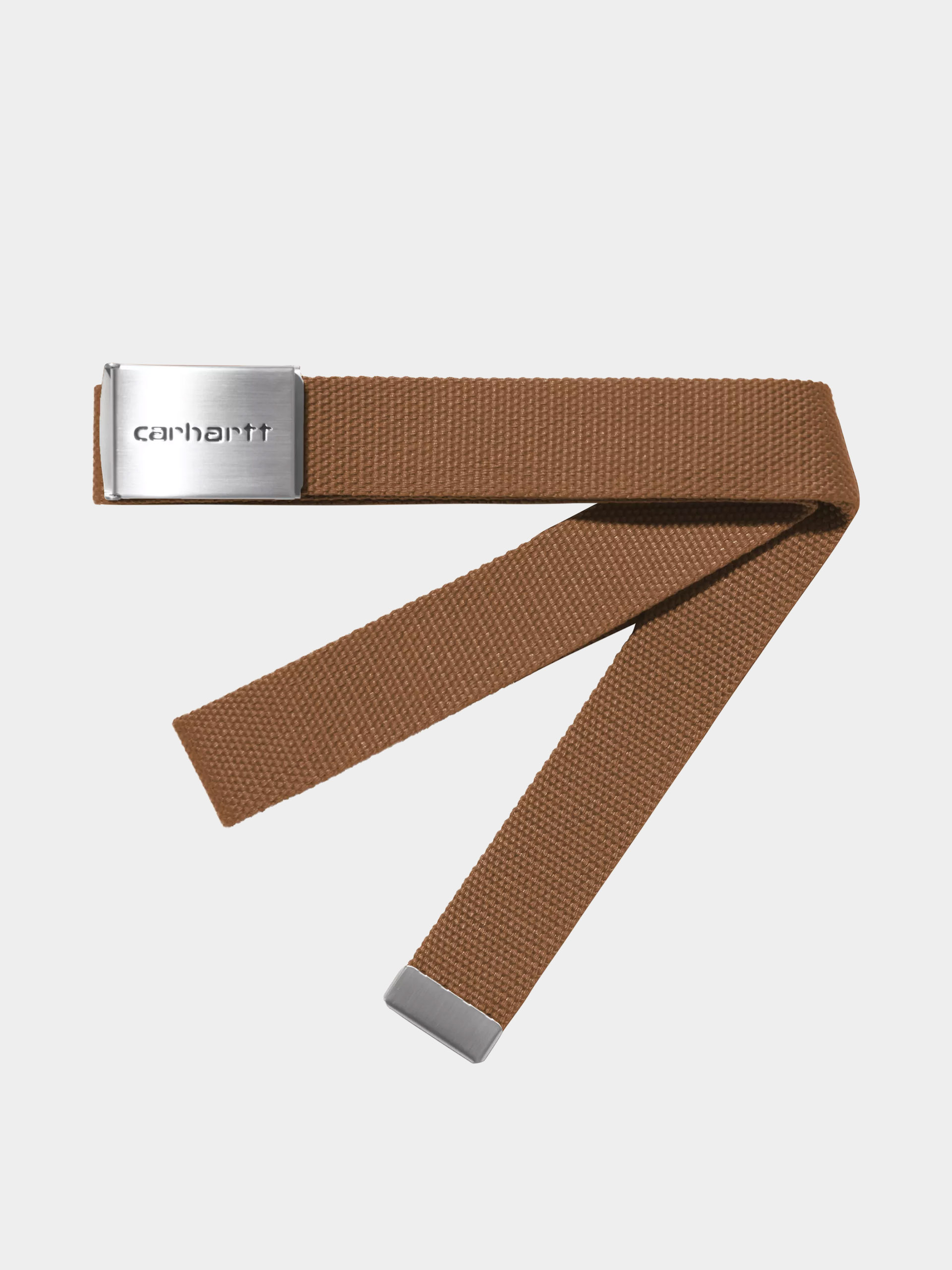 Pasek Carhartt WIP Clip Chrome (wip h brown)