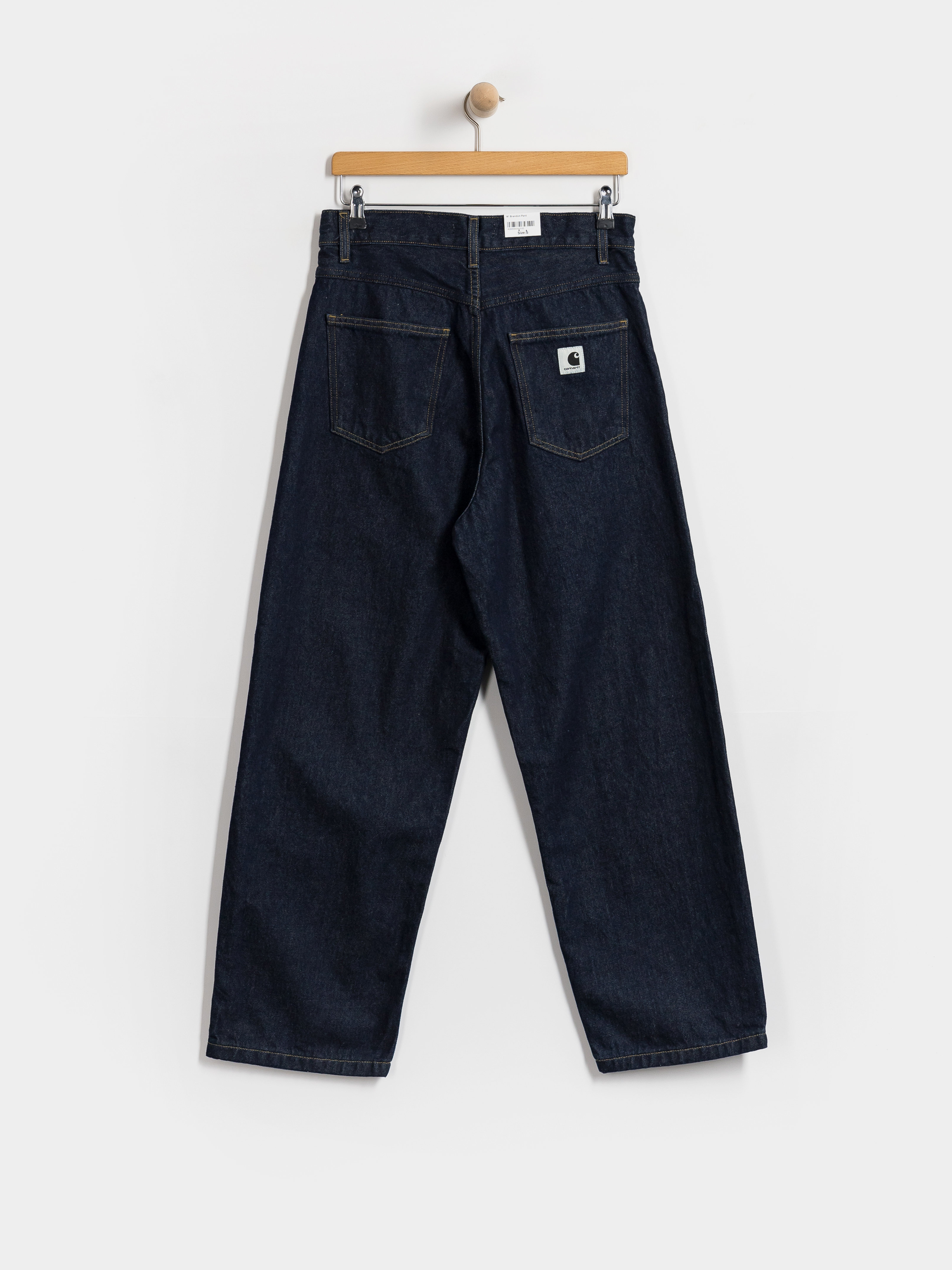 Spodnie Carhartt WIP Brandon Wmn (blue/rinsed)