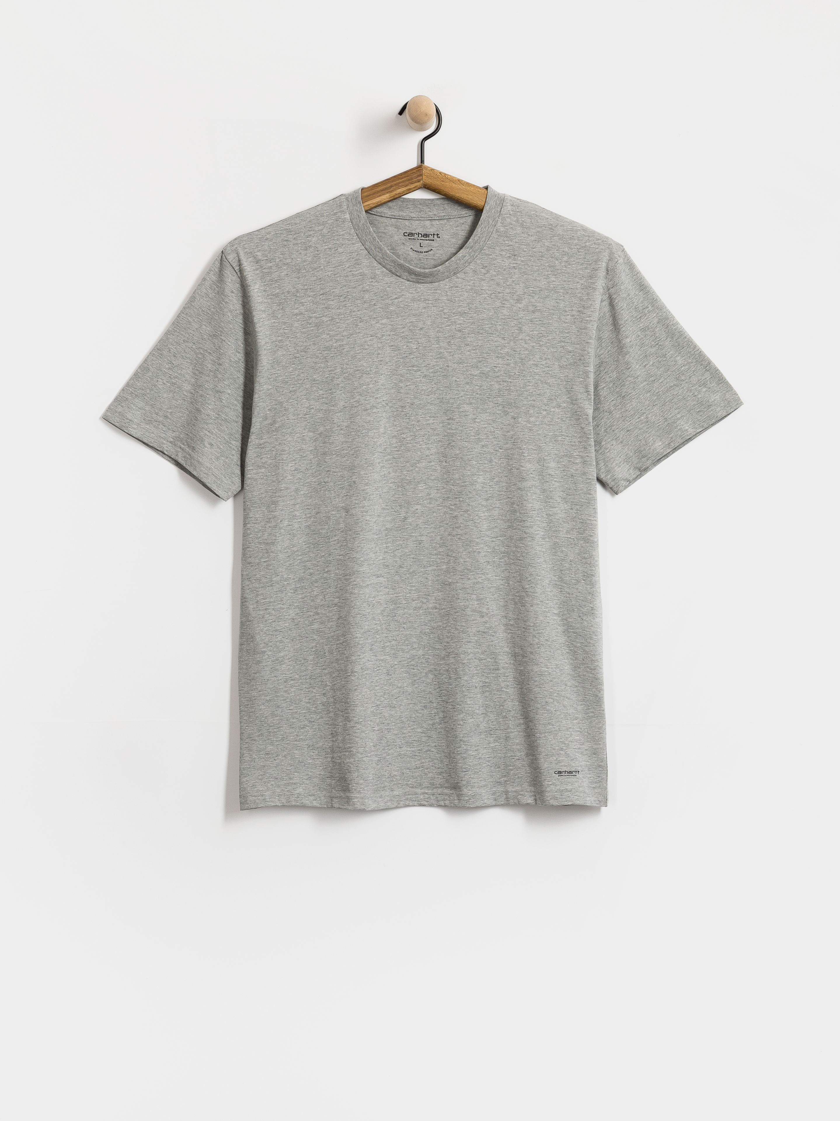 T-shirt Carhartt WIP Standard 2 pack (grey heather/grey heather)