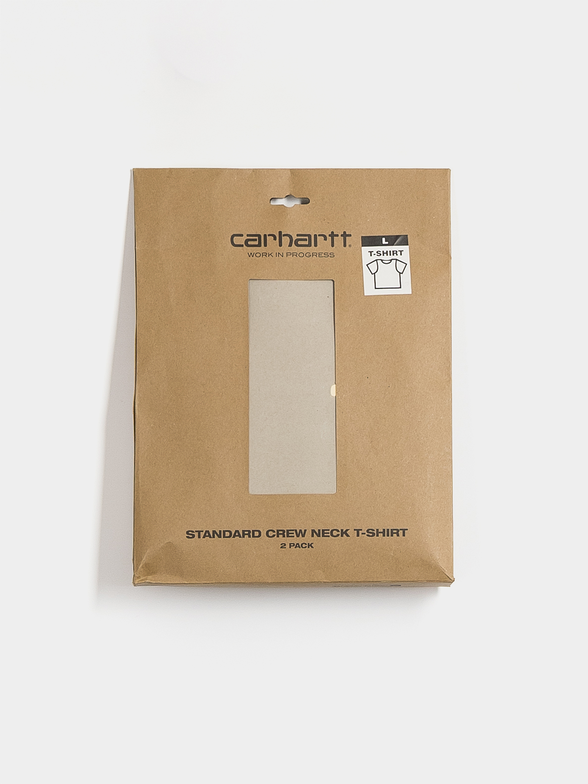 T-shirt Carhartt WIP Standard 2 pack (grey heather/grey heather)