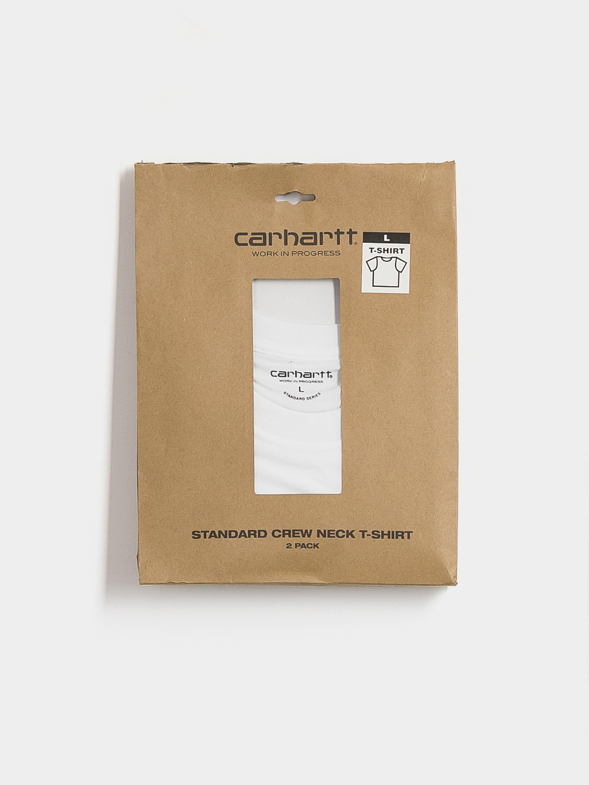 T-shirt Carhartt WIP Standard 2 pack (white/white)