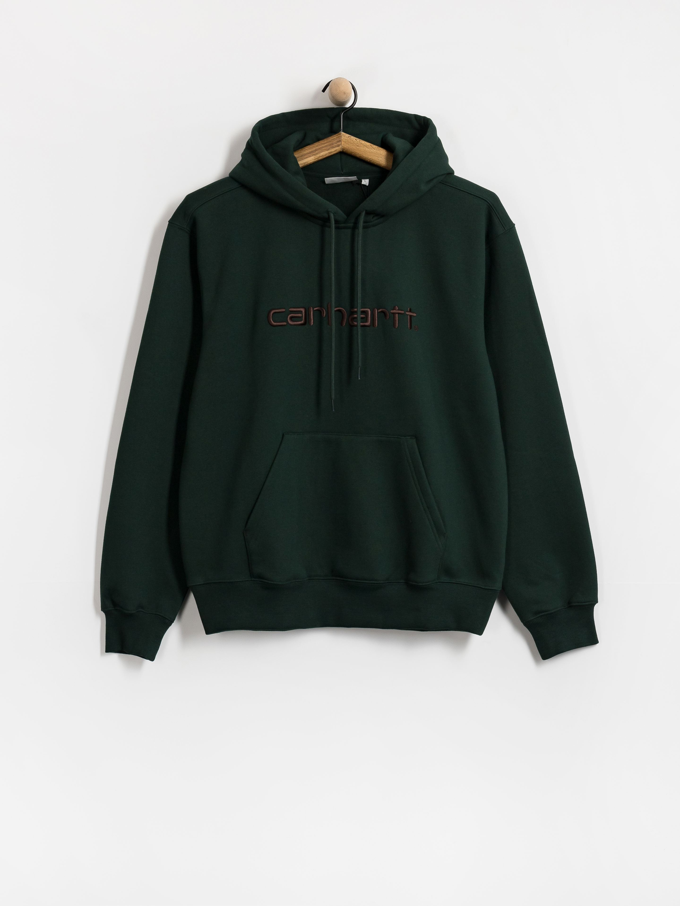 Bluza z kapturem Carhartt WIP Carhartt HD (dark scarab/palisander)