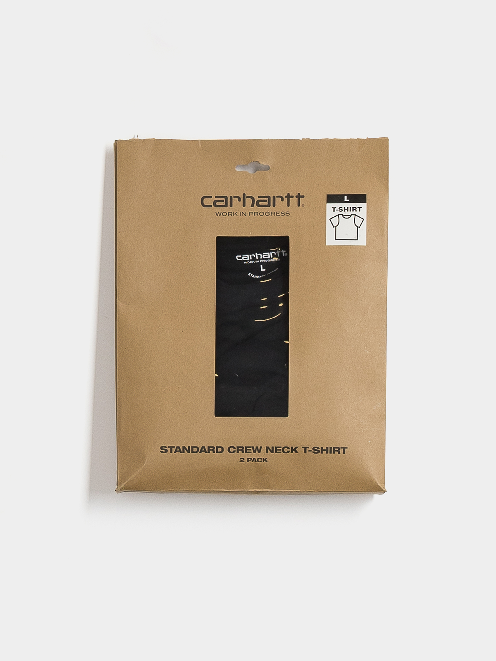 T-shirt Carhartt WIP Standard 2 pack (black/black)
