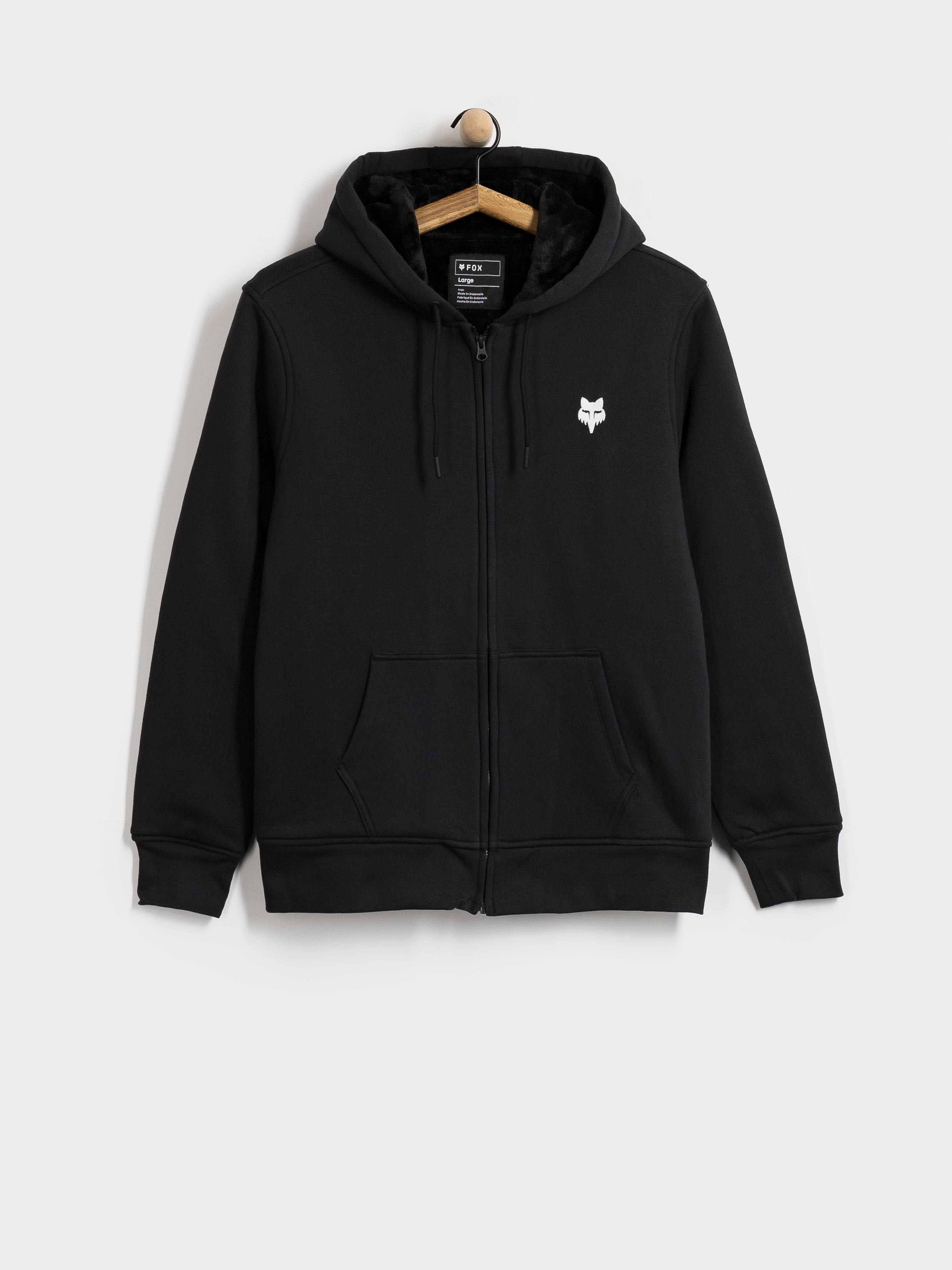 Bluza z kapturem Fox Fox Head Sasquatch ZHD (black)
