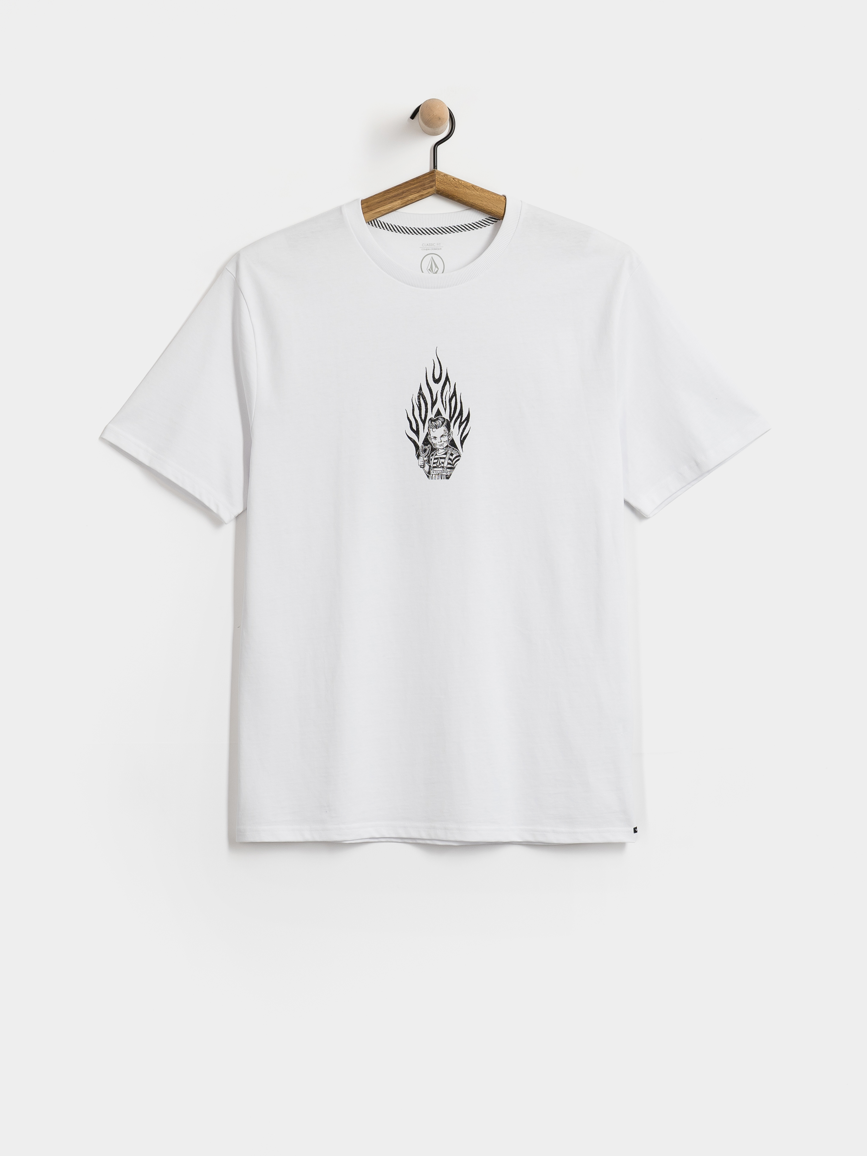 T-shirt Volcom Firecar (white)