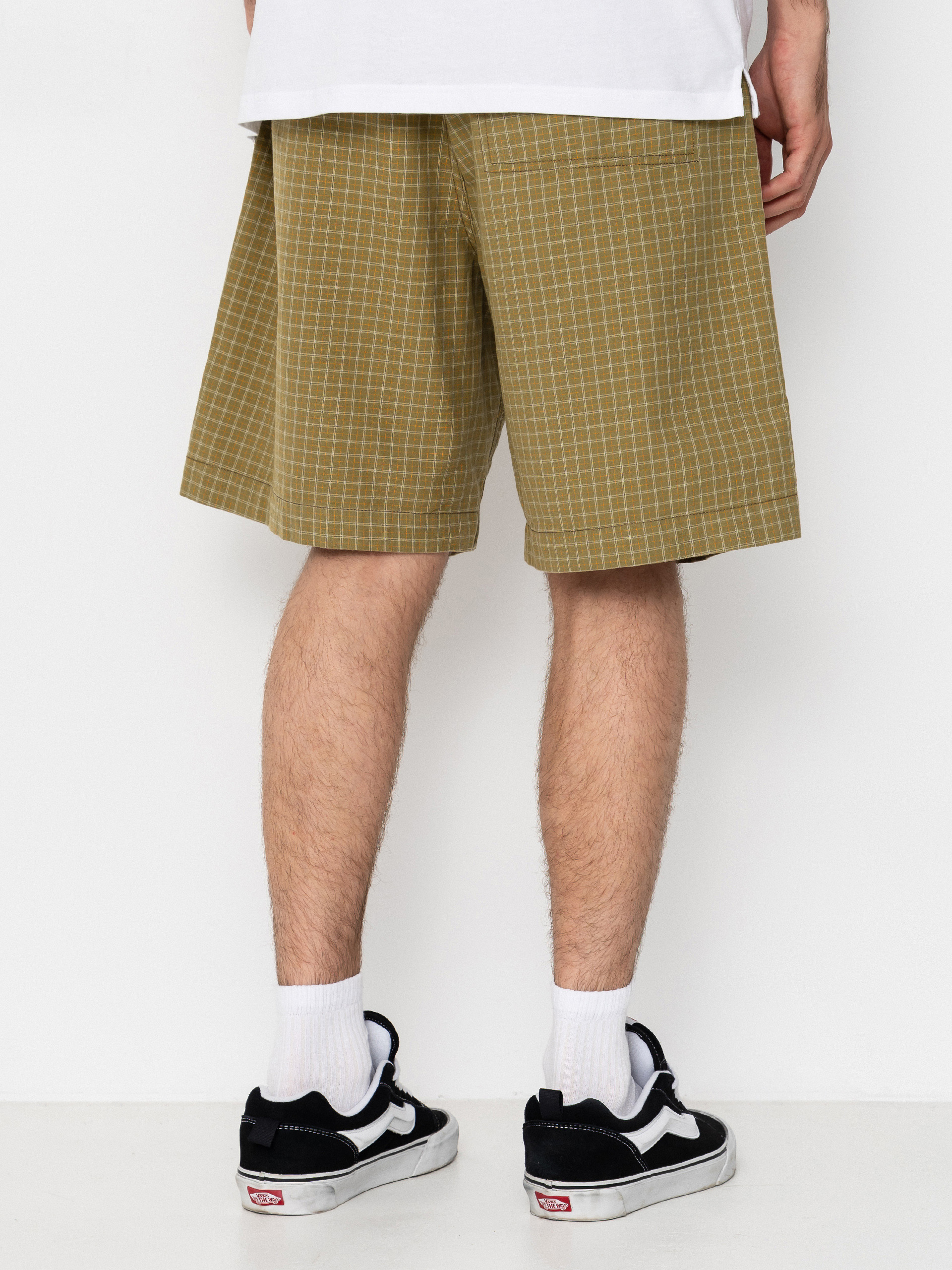 Szorty Polar Skate Hike Cotton (olive check)