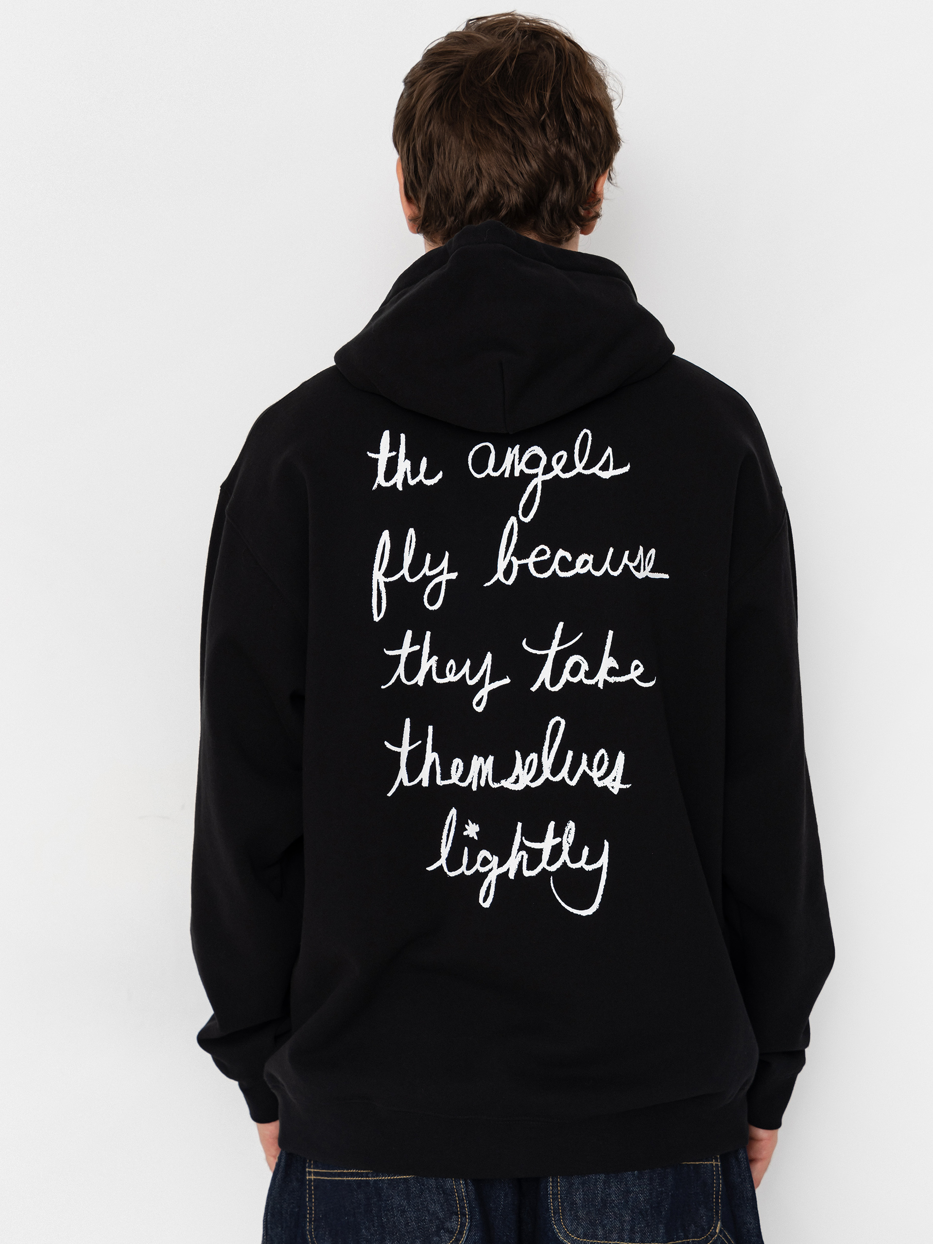 Bluza z kapturem HUF The Angels Fly HD (black)